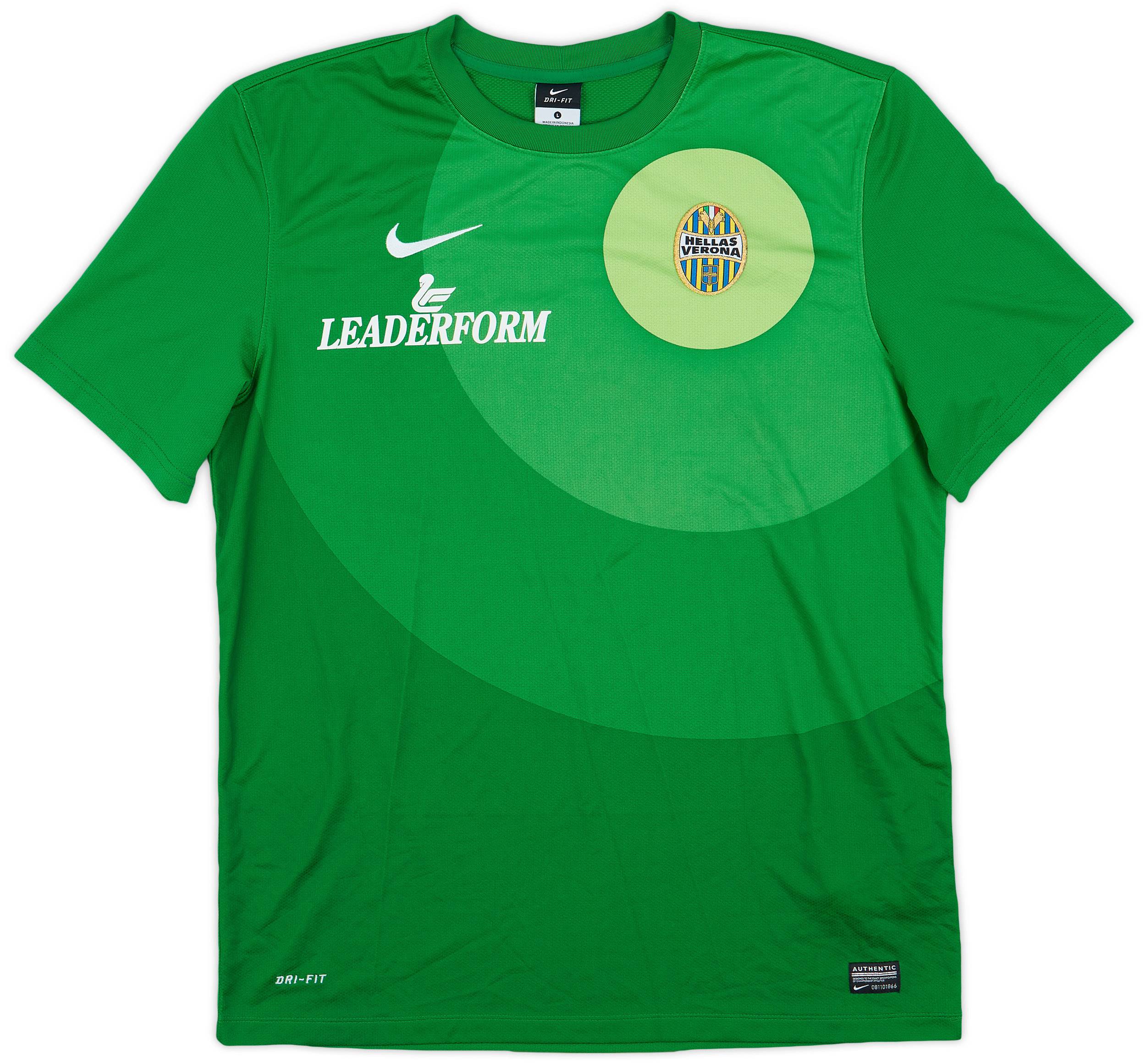 2013-14 Hellas Verona GK S/S Shirt #1 - 8/10 - (L)