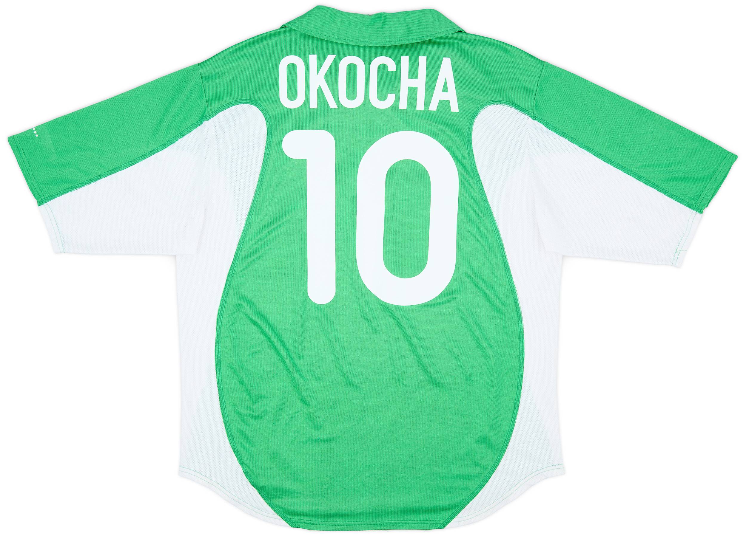 Nike Nigeria Home Okocha 10 Jersey 2024-2025 (Legend Printing)