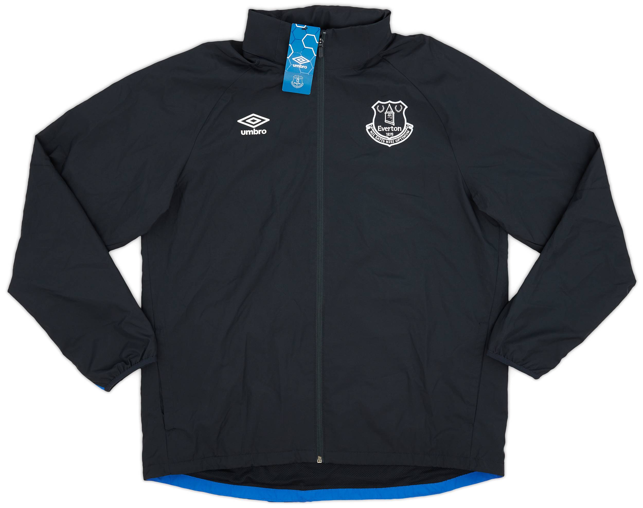 2017-18 Everton Umbro Hooded Rain Jacket (XL)