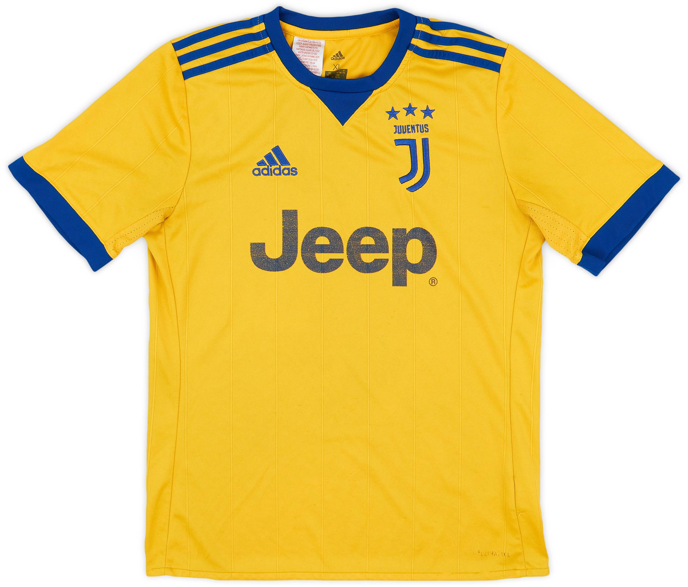 2017-18 Juventus Away Shirt - 3/10 - (XL.Boys)