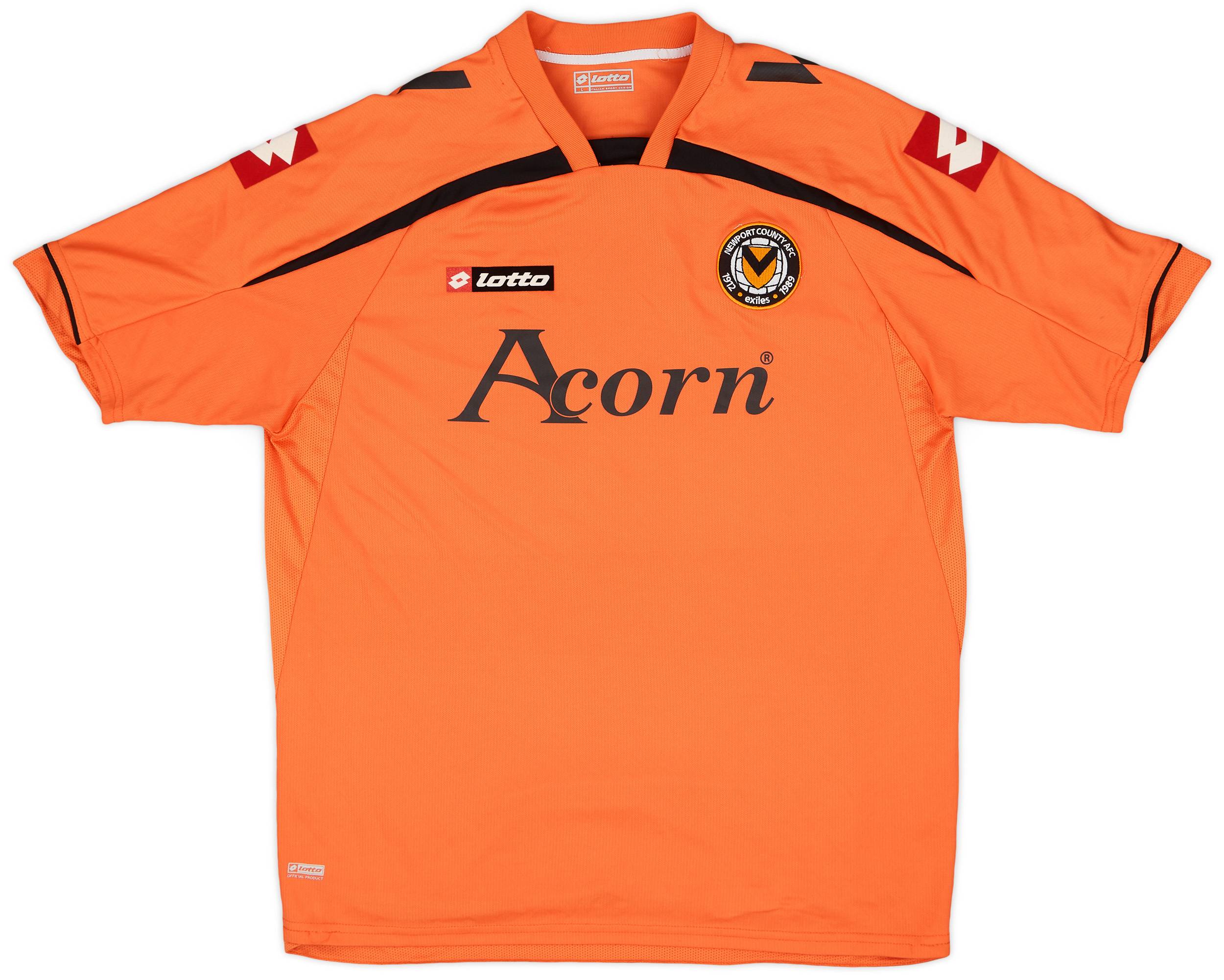2010-11 Newport County Home Shirt #9 - 8/10 - (L)