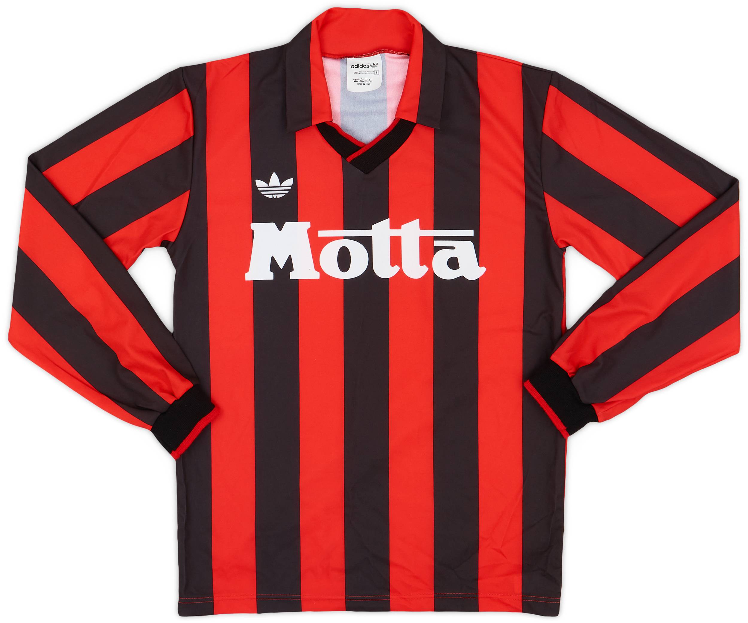 1992-93 AC Milan Home L/S Shirt - 9/10 - (S)