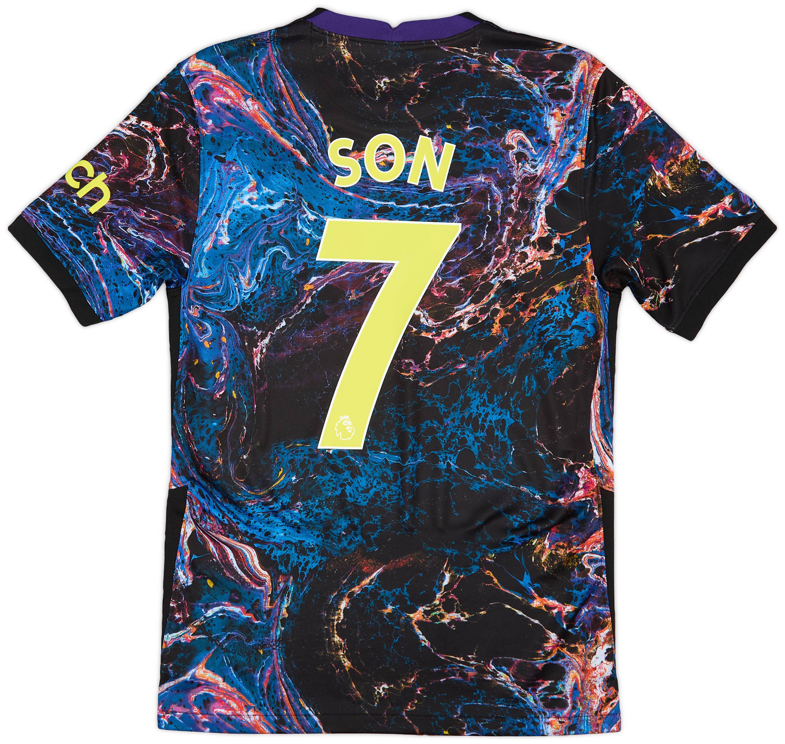 2021-22 Tottenham Away Shirt Son #7 - 10/10 - (S)