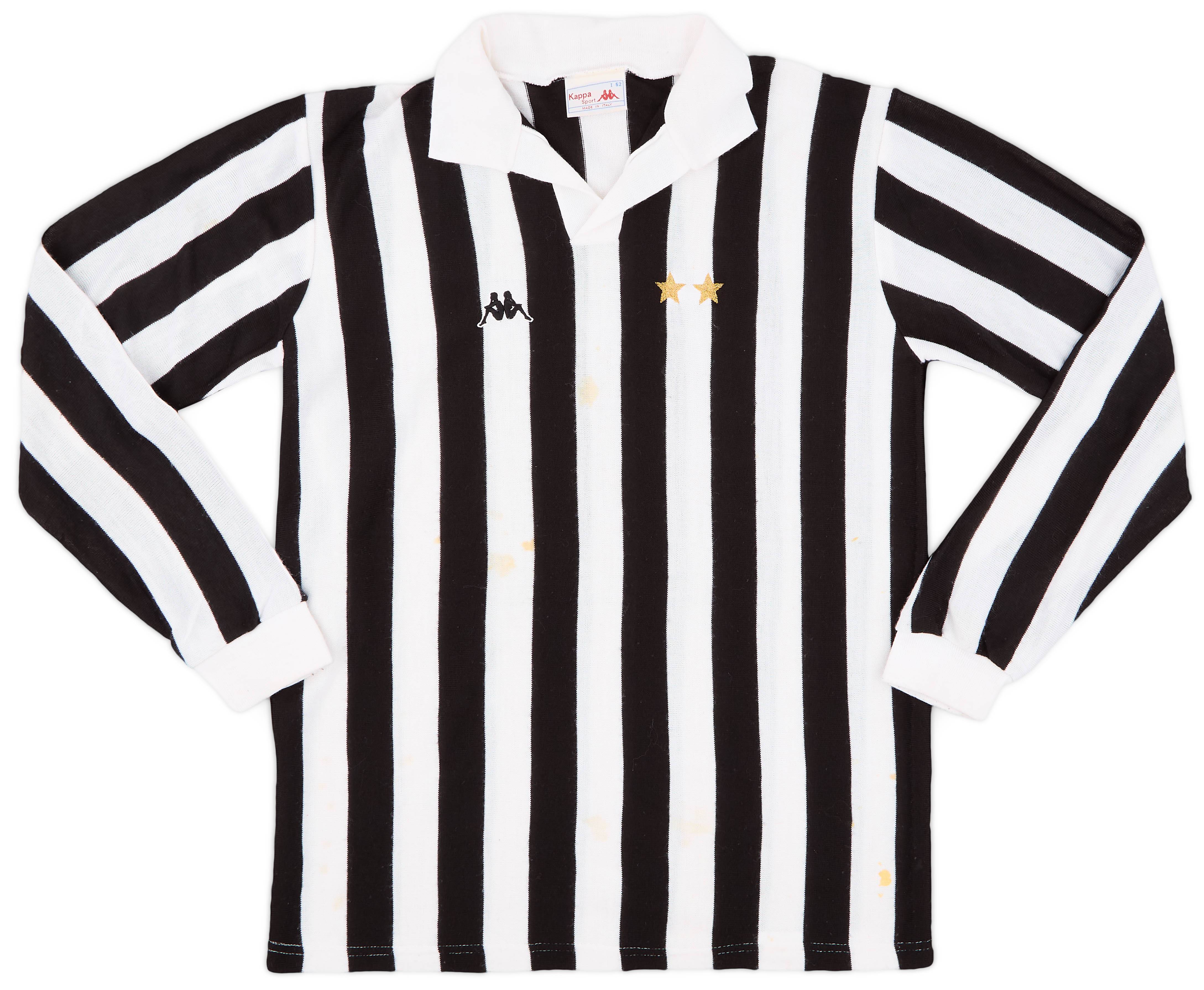 1982-83 Juventus Home L/S Shirt - 7/10 - (L)