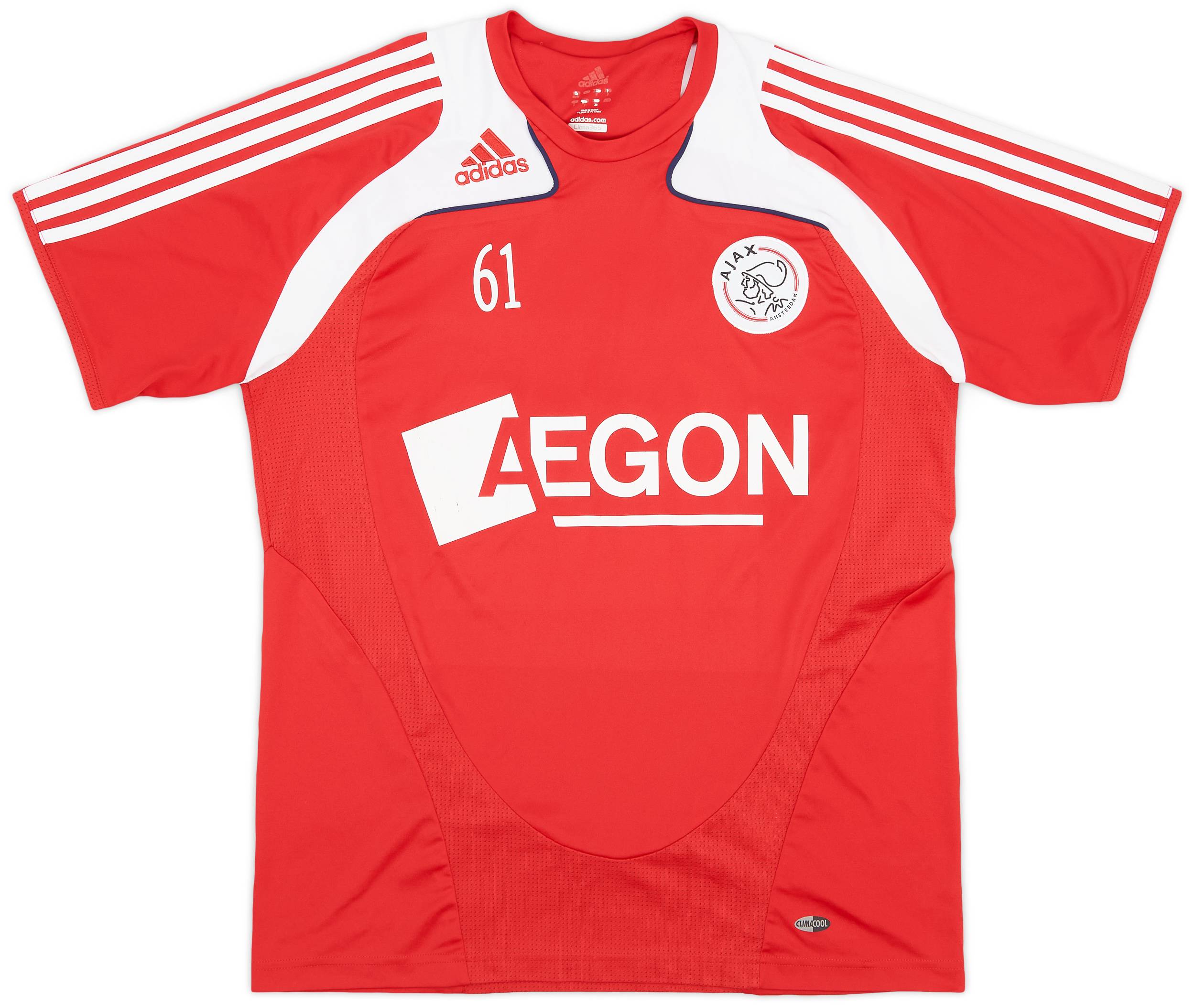 2008-09 Ajax Player Issue Training Shirt #61 - 6/10 - (L)