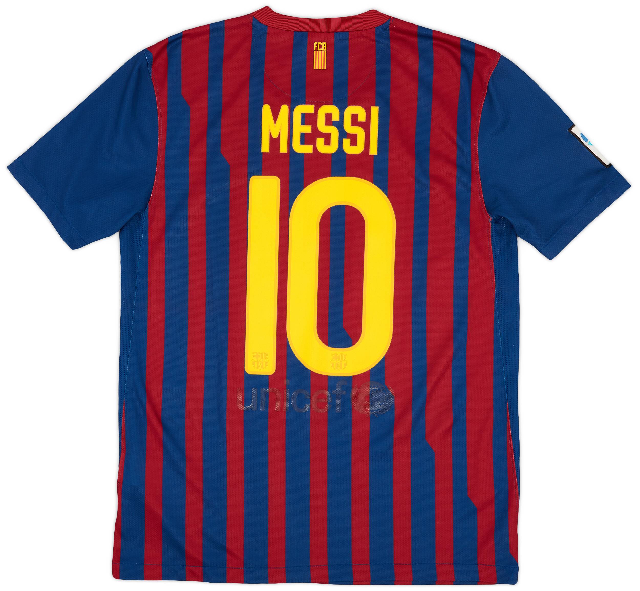 2011-12 Barcelona Home Shirt Messi #10 - 5/10 - (M)