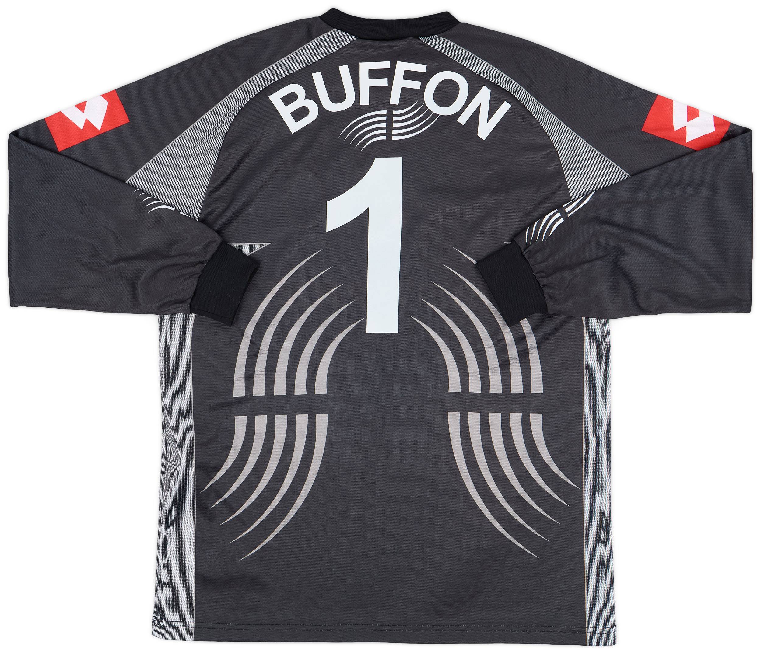 2001 02 Juventus GK Shirt Buffon 1 9 10 L