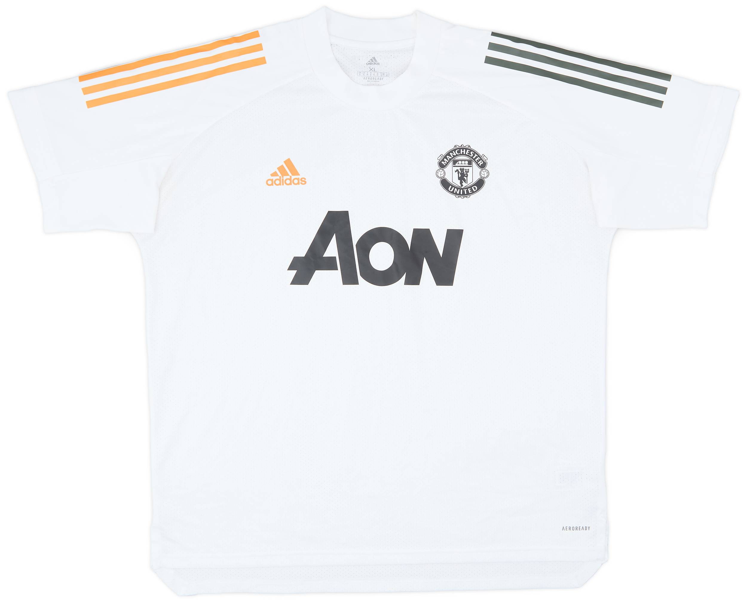 2020-21 Manchester United adidas Training Shirt - 9/10 - (XL)