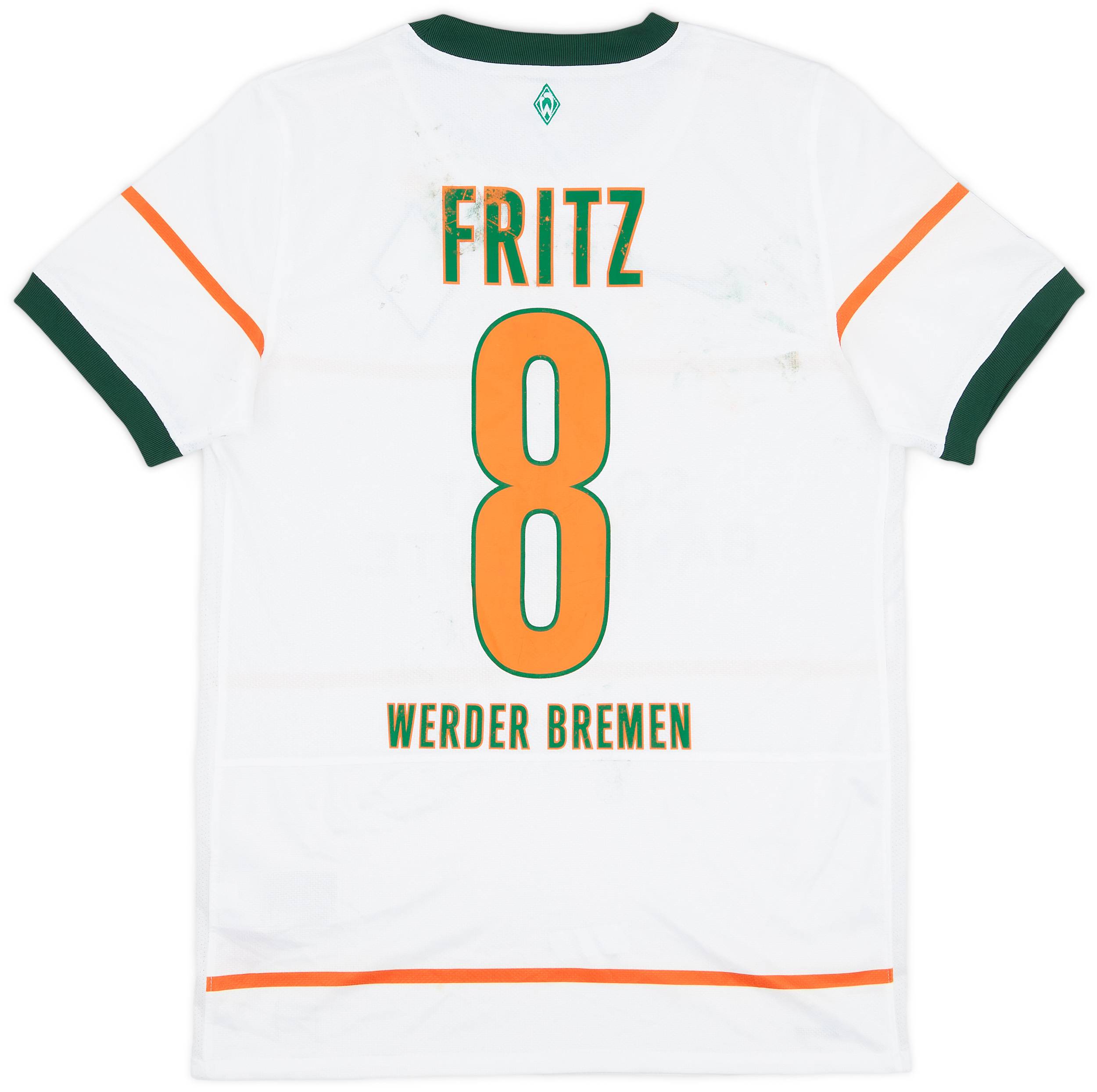2009-10 Werder Bremen Away Shirt Fritz #8 - 4/10 - (S)