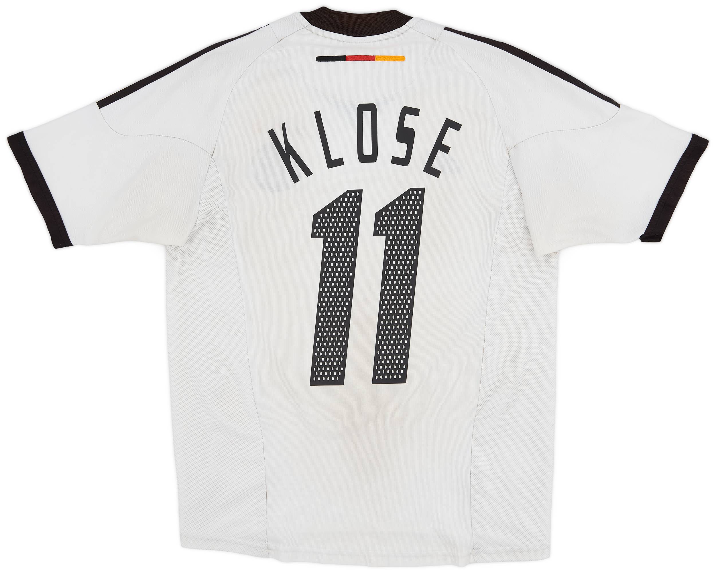 2002-04 Germany Home Shirt Klose #11 - 3/10 - (S)