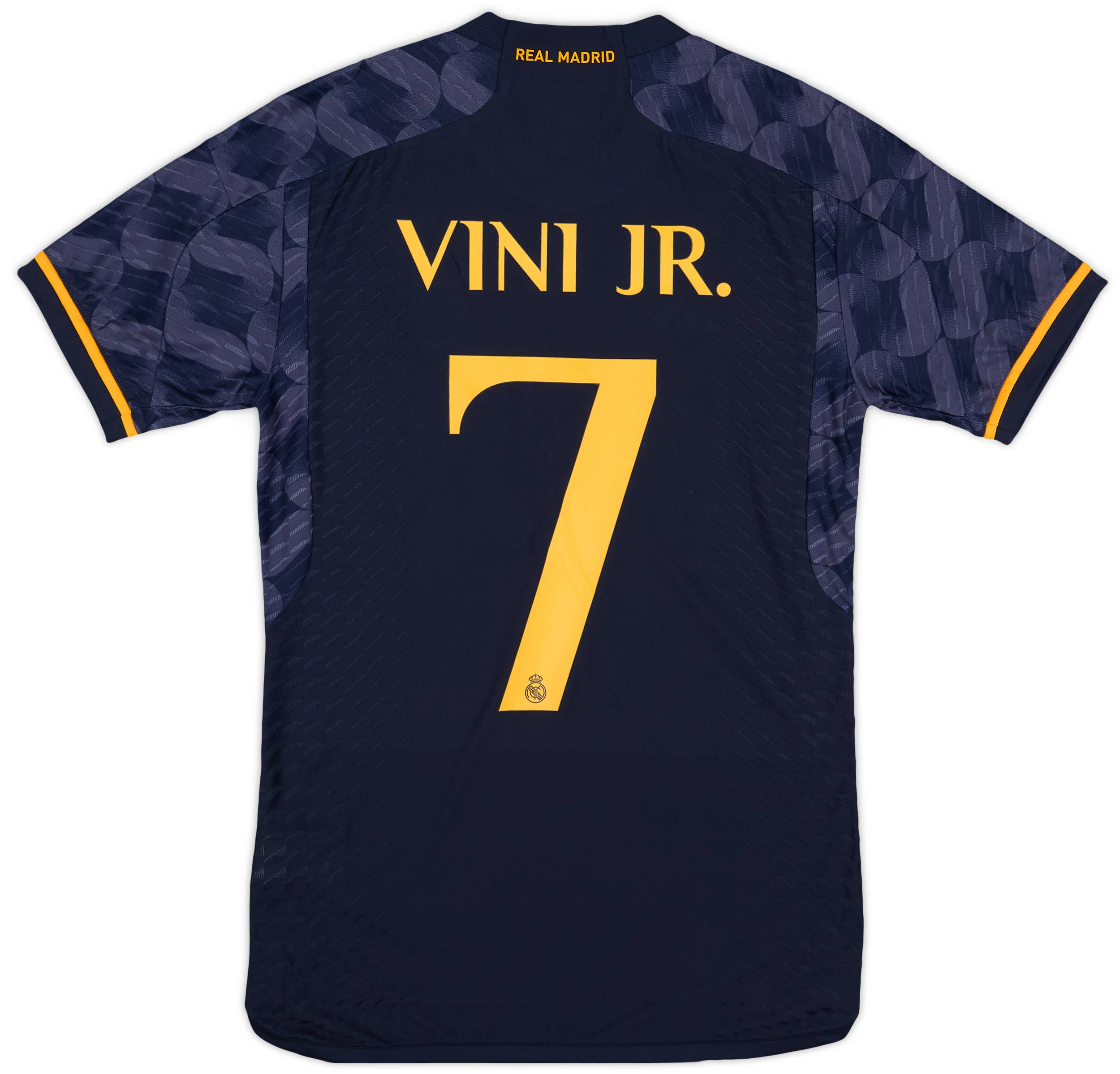 レアル・マドリード VINI JR. 7番 シャツ 2023-24 2023-24 Real Madrid Authentic Home Shirt Vini Jr. #7