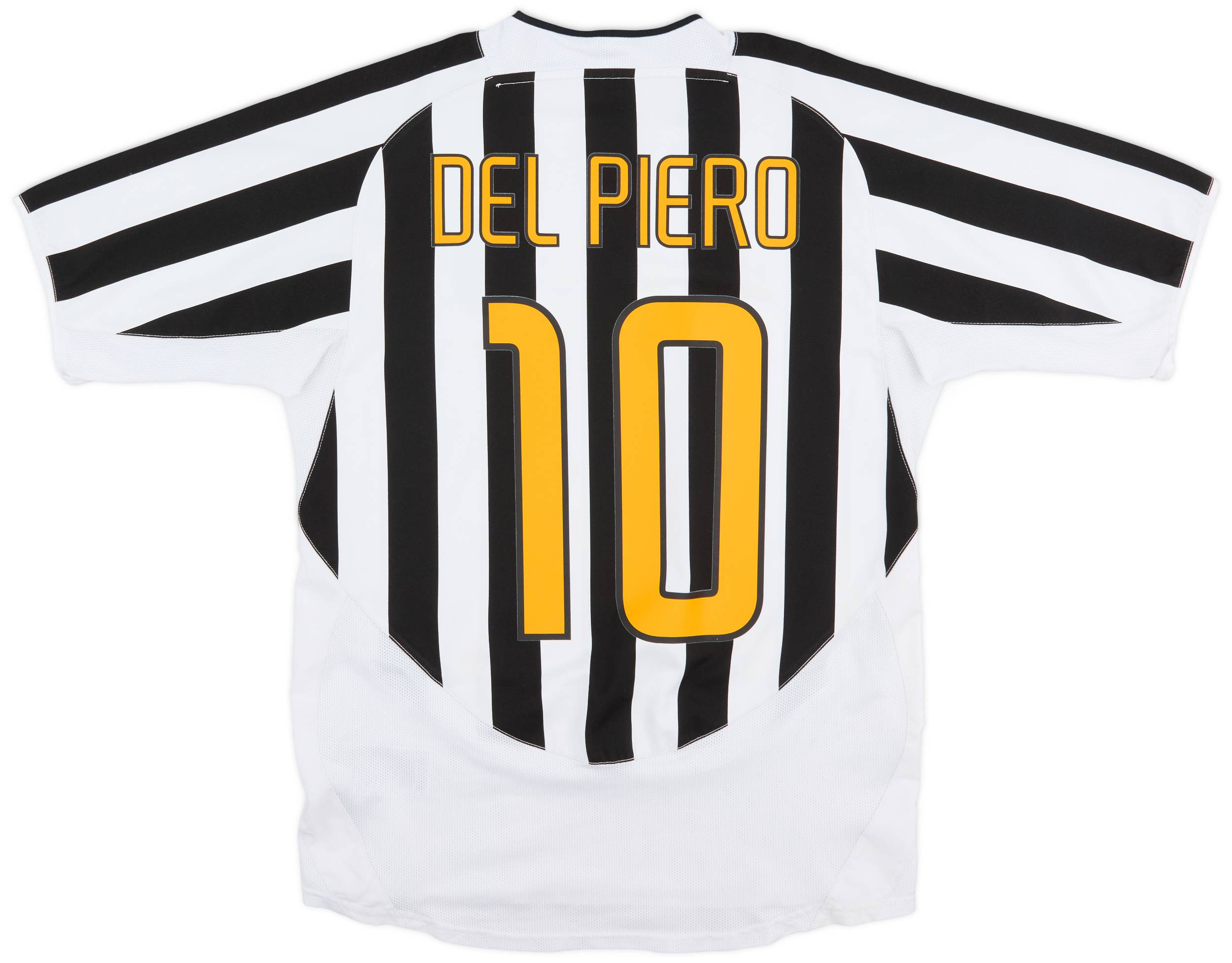 2003-04 Juventus Home Shirt Del Piero #10 - 7/10 - (M)