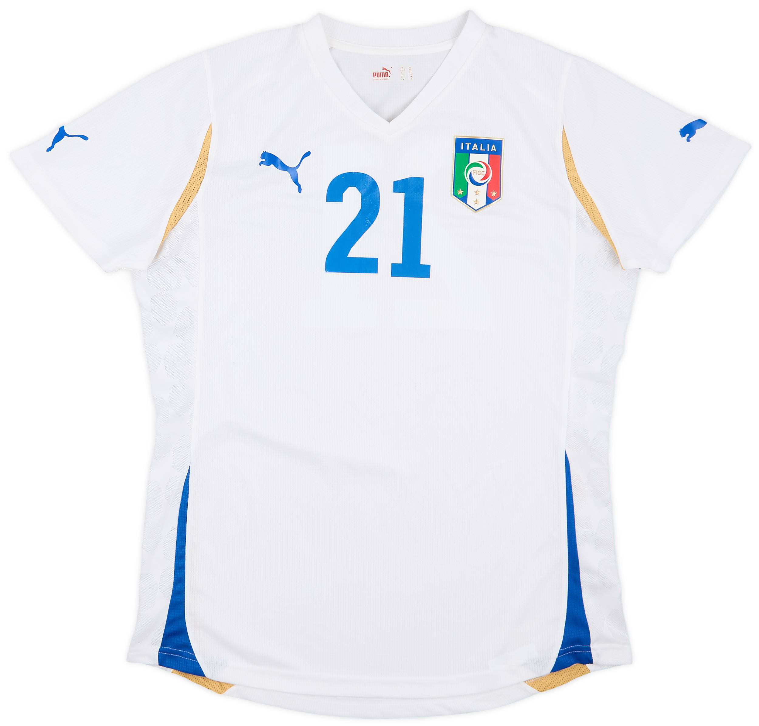 2010-12 Italy Women Player Issue Away Shirt #12 - 7/10 - (Women's XL)