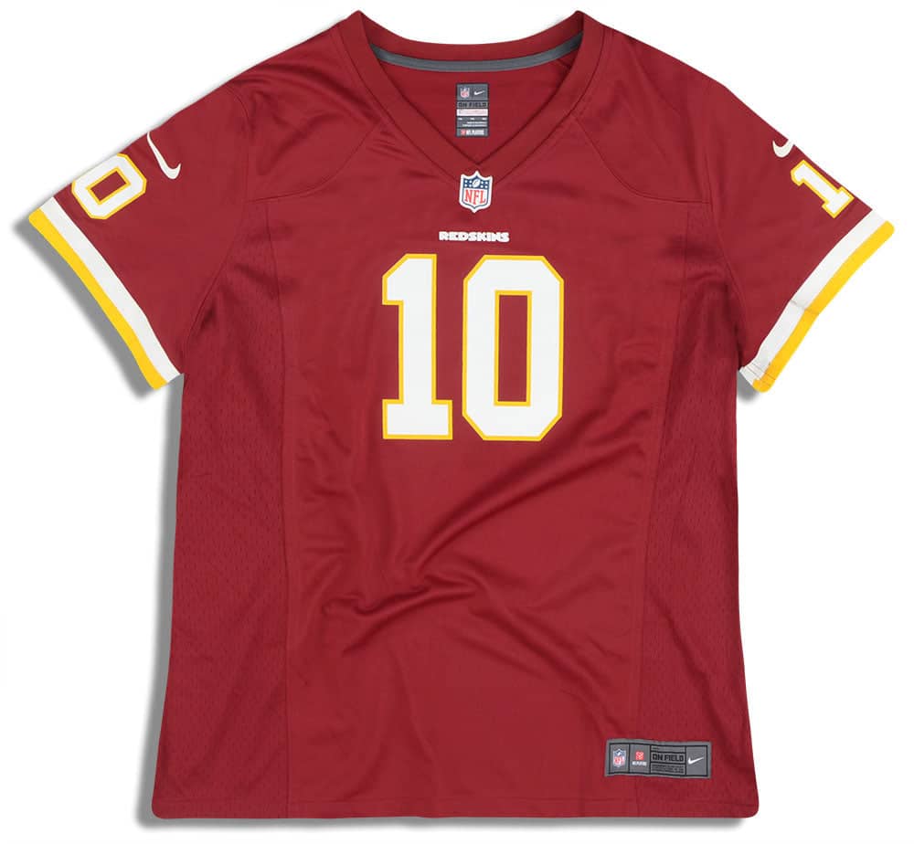 2012 15 Washington Redskins Griffin Iii 10 Nike Game Jersey Home Womens XXL