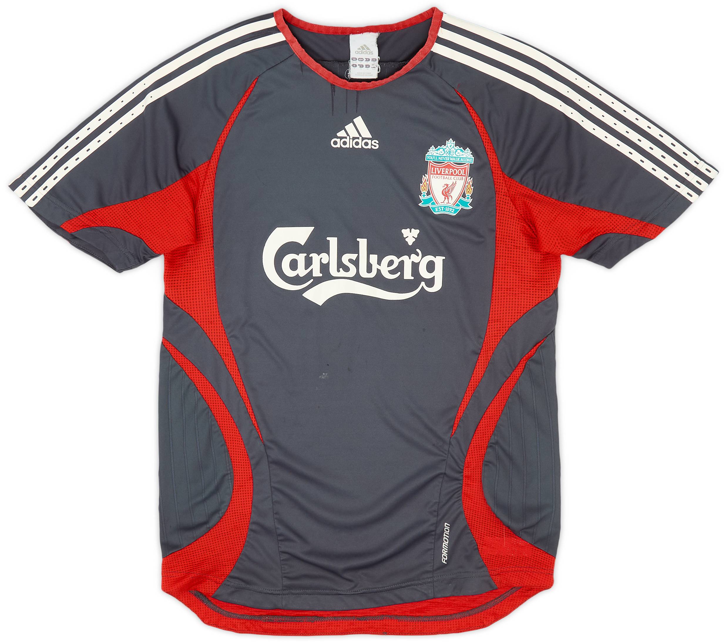 2006-07 Liverpool adidas Formotion Training Shirt - 5/10 - (S)