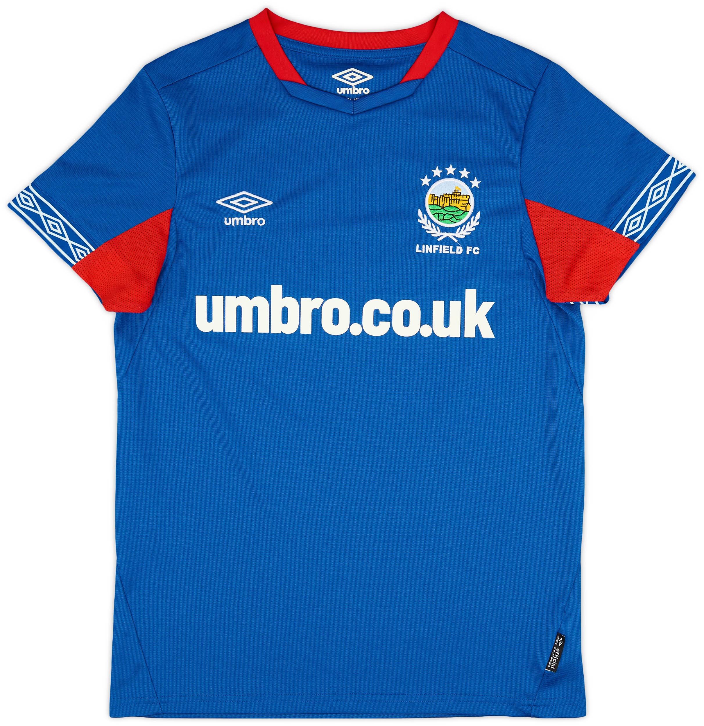 2020-21 Linfield Home Shirt - 8/10 - (S)