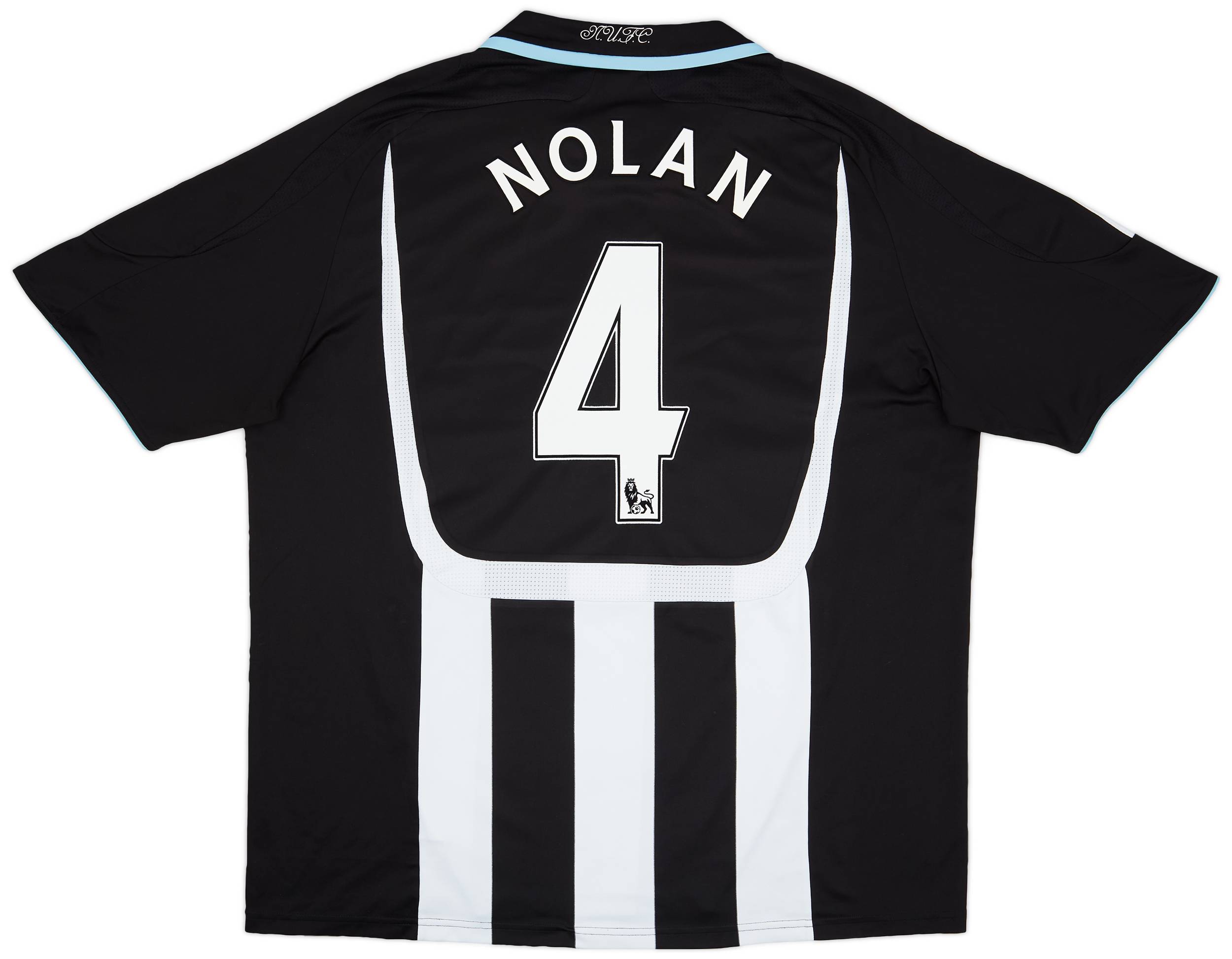 2007-09 Newcastle Home Shirt Nolan #4 - 7/10 - (XXL)