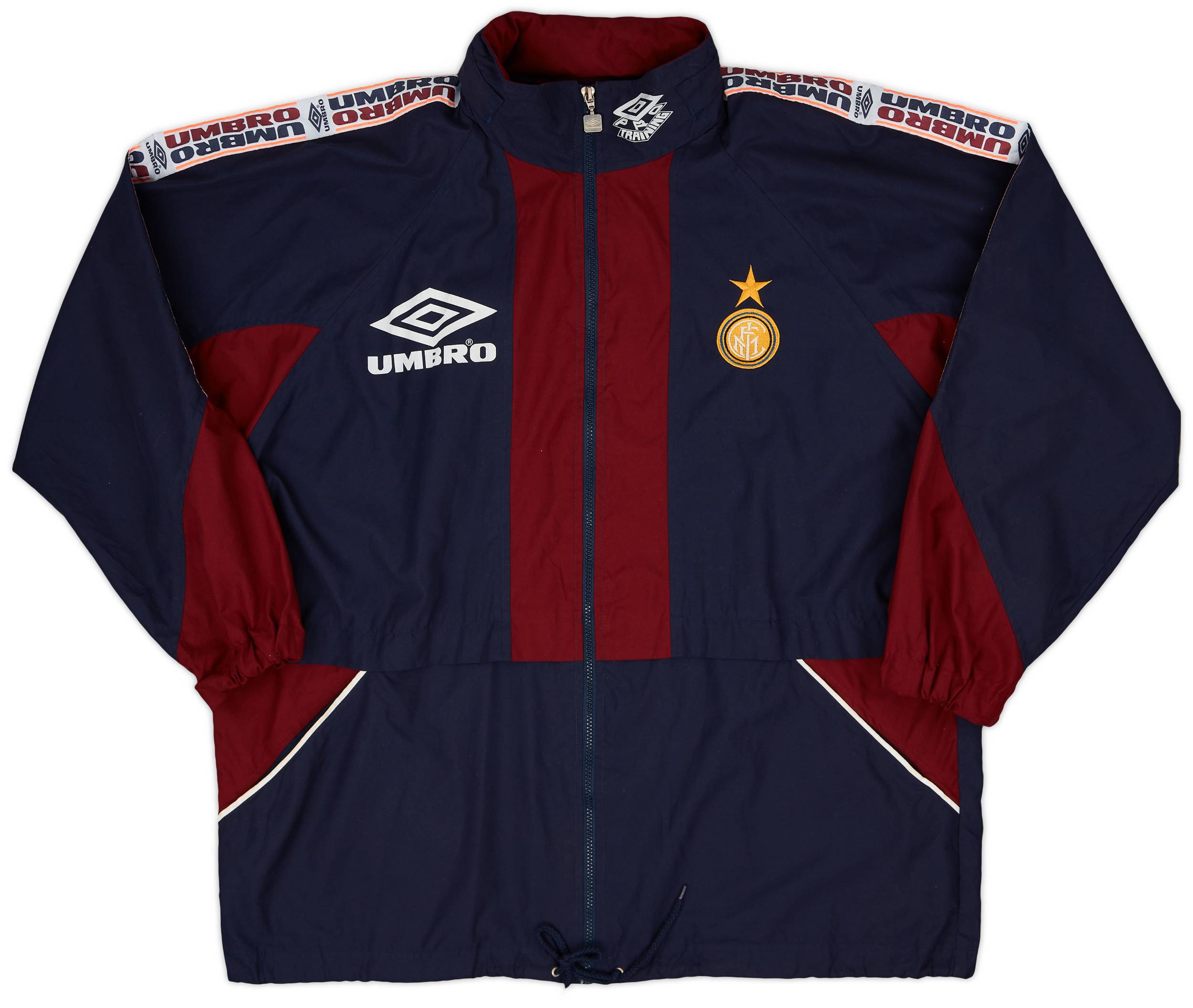 1997-98 Inter Milan Umbro Track Jacket - 8/10 - (L) 1997-98 Inter Milan Umbro Track Jacket - 8/10 - (L)
