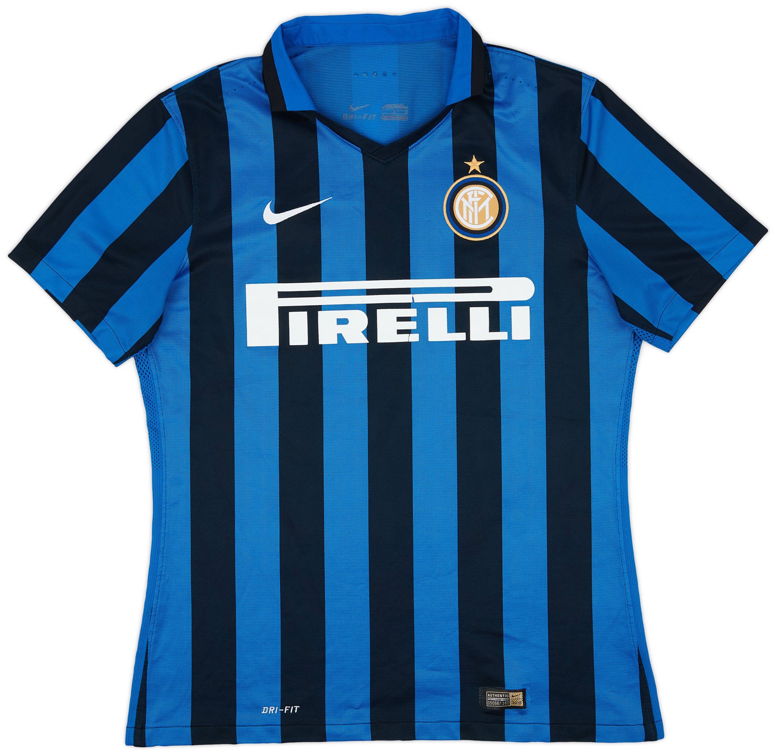 2015-16 Inter Milan Authentic Home Shirt - 6/10 - (L)