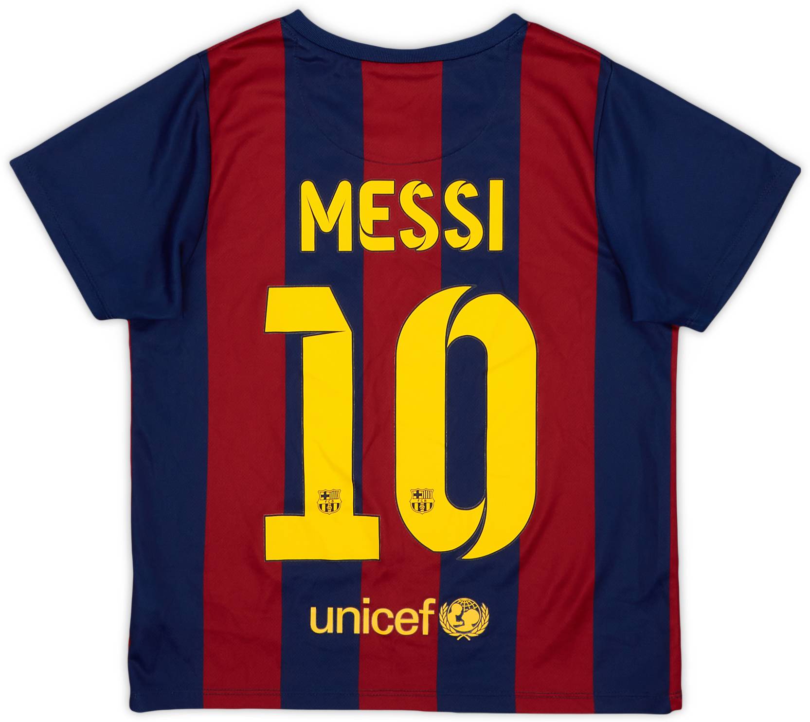 2014-15 Barcelona Home Shirt - 9/10 - (6-7 Years)