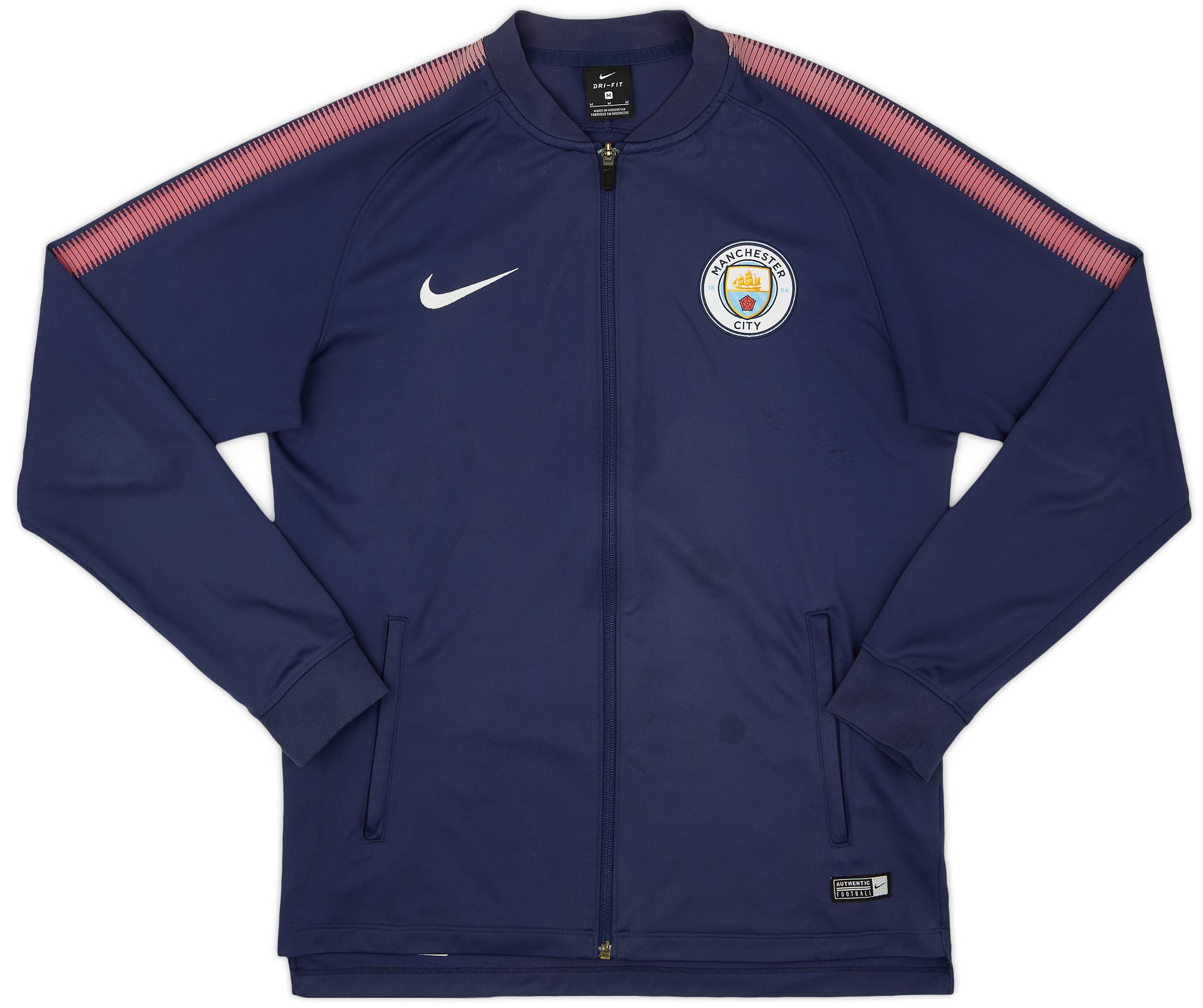 2017-18 Manchester City Nike Track Jacket - 5/10 - (M)