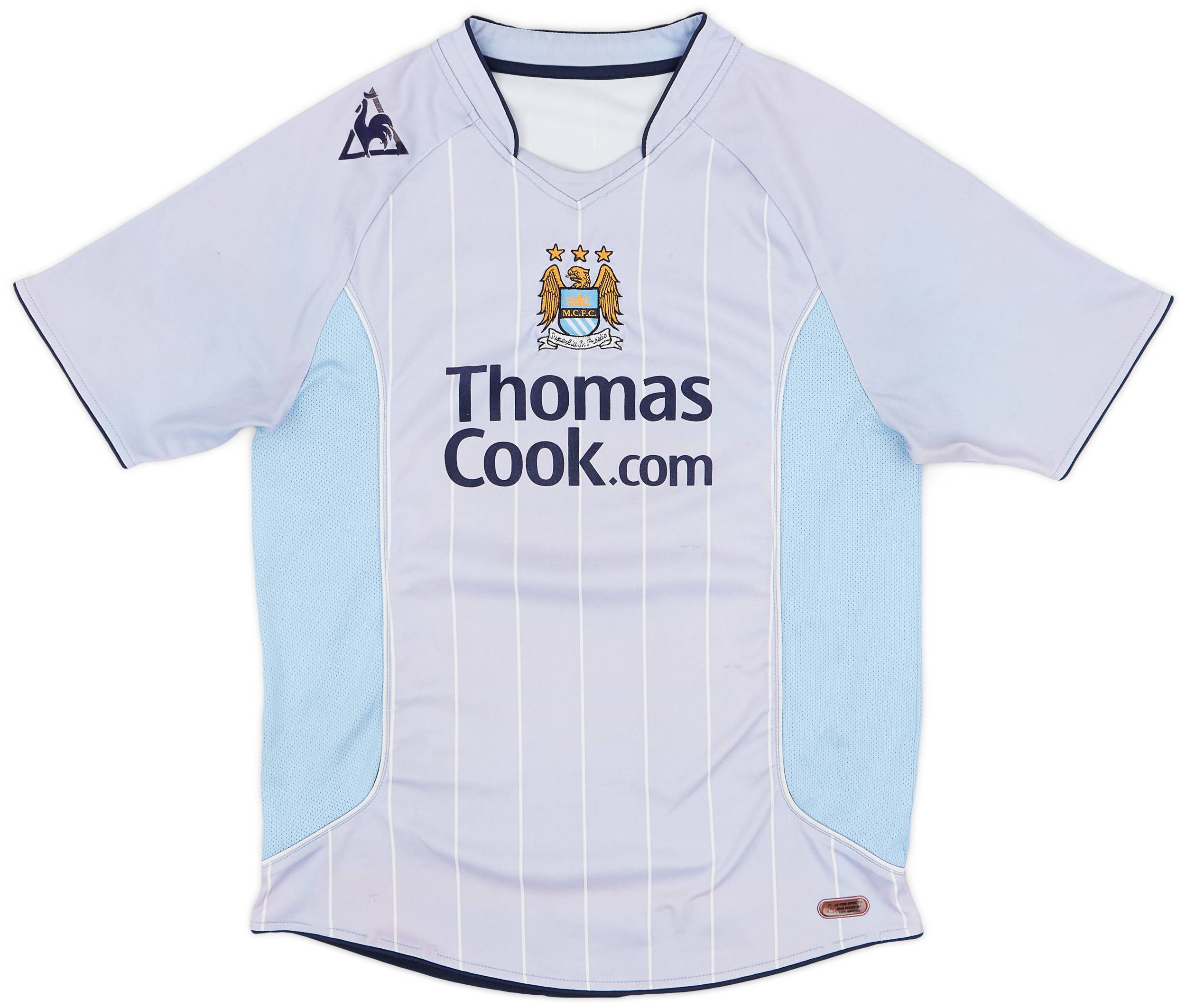 2007-08 Manchester City Home Shirt - 4/10 - (M)