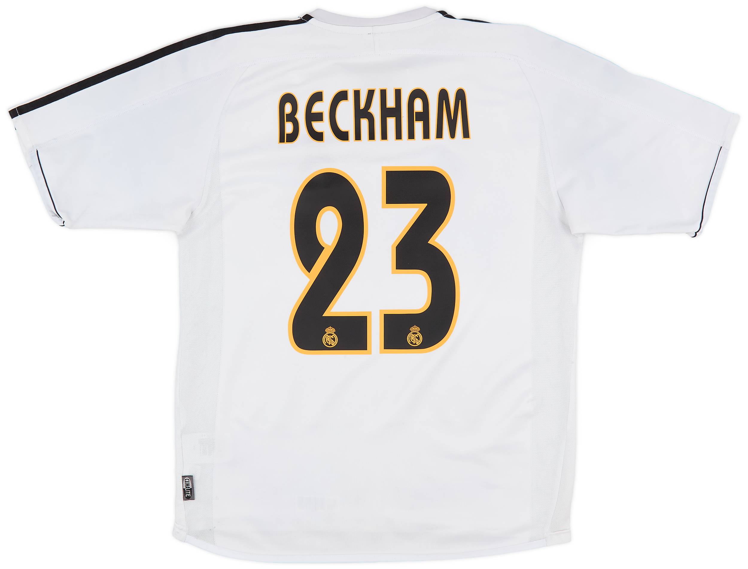 2003-04 Real Madrid Home Shirt Beckham #23 - 5/10 - (S)