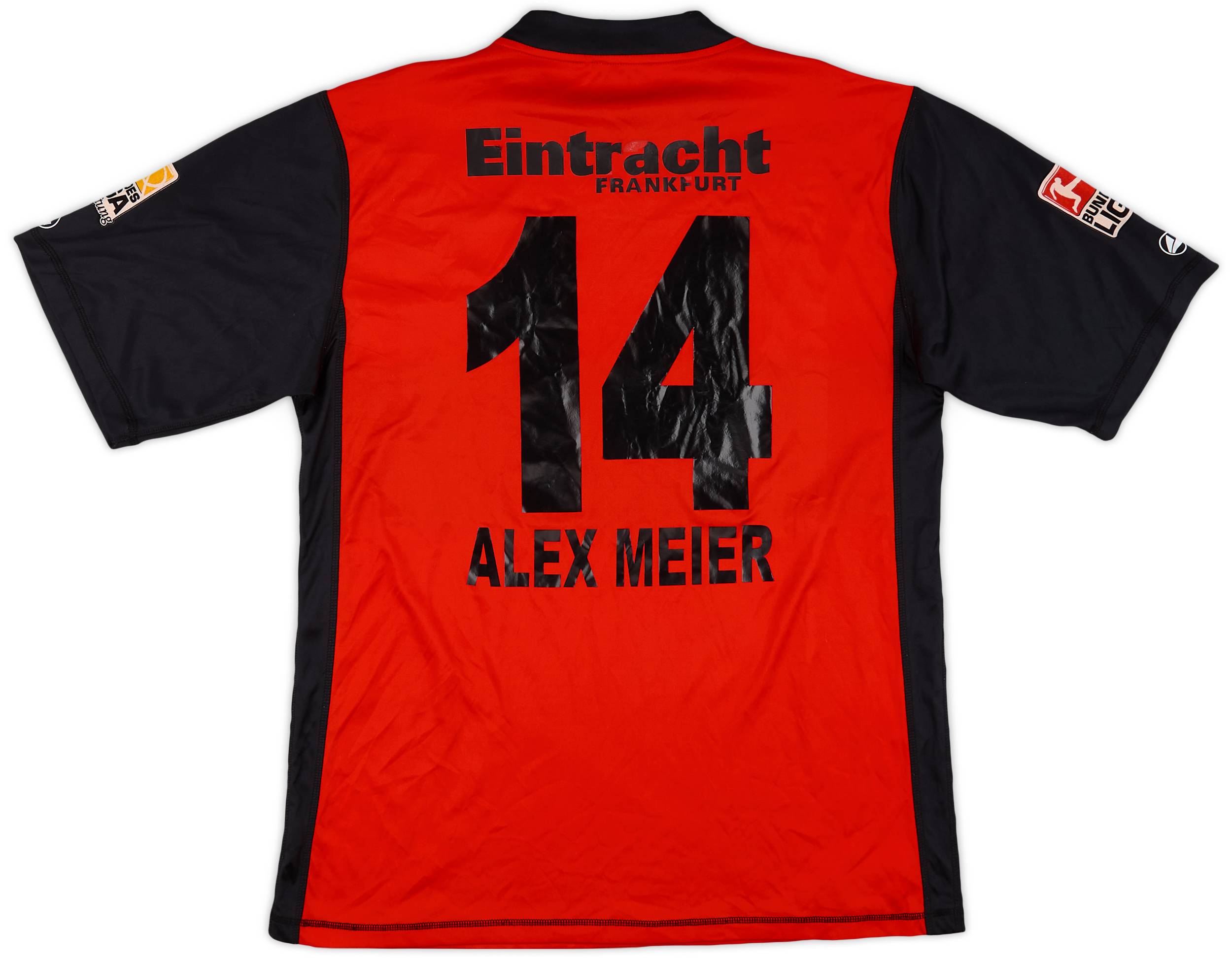 2009-10 Eintracht Frankfurt Home Shirt Alex Meier #14 - 6/10 - (L)
