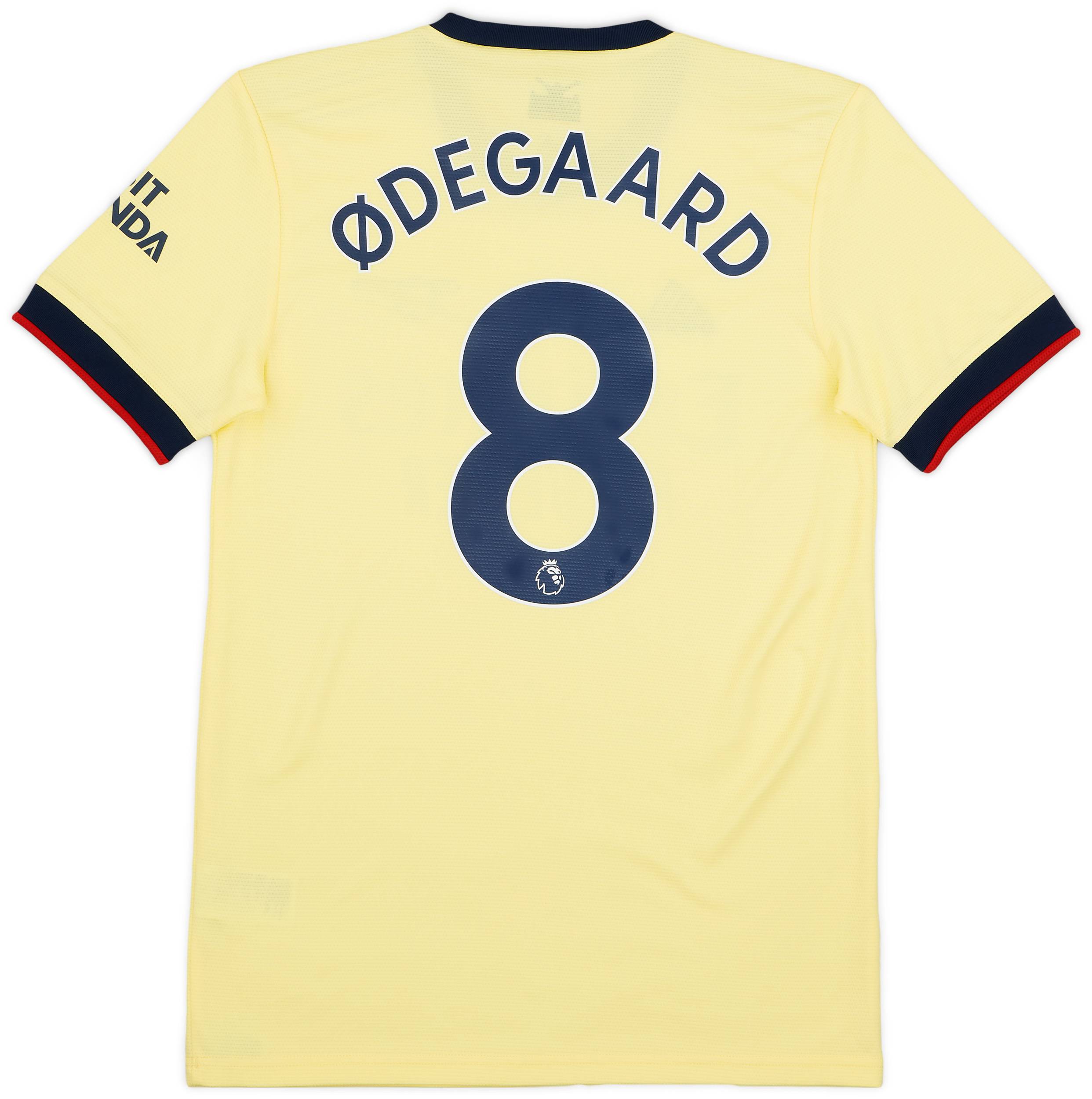 2021-22 Arsenal Away Shirt Odegaard #8 - 9/10 - (S)