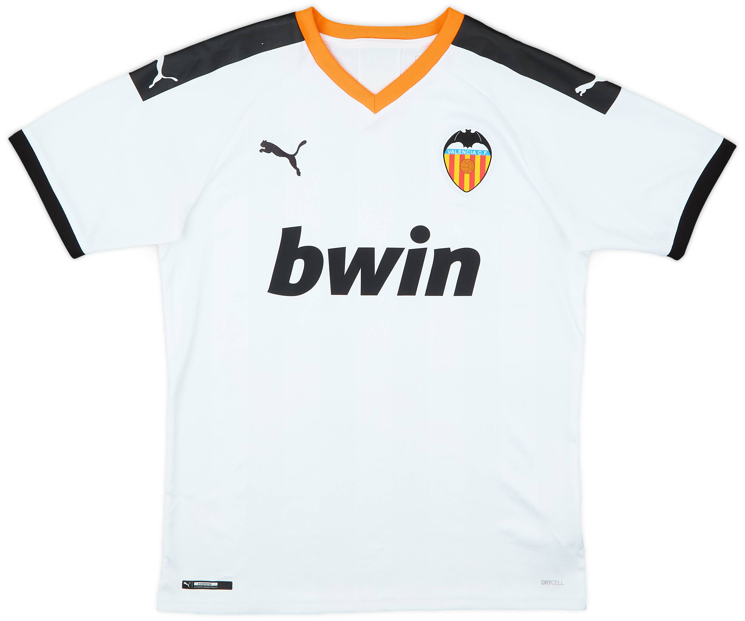 2019-20 Valencia Home Shirt - 7/10 - (M)