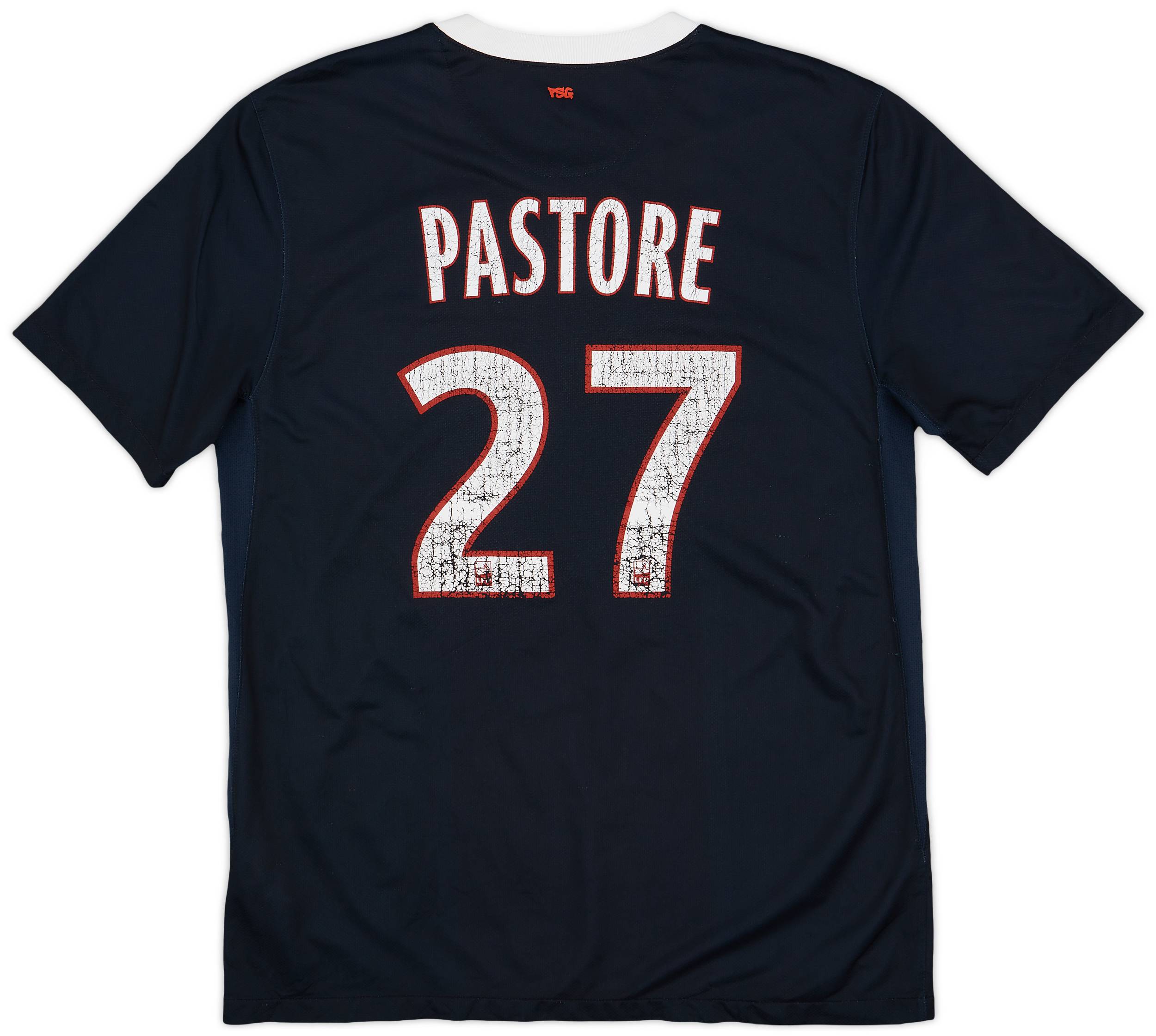 2011-12 Paris Saint-Germain Home Shirt Pastore #27 - 5/10 - (L)