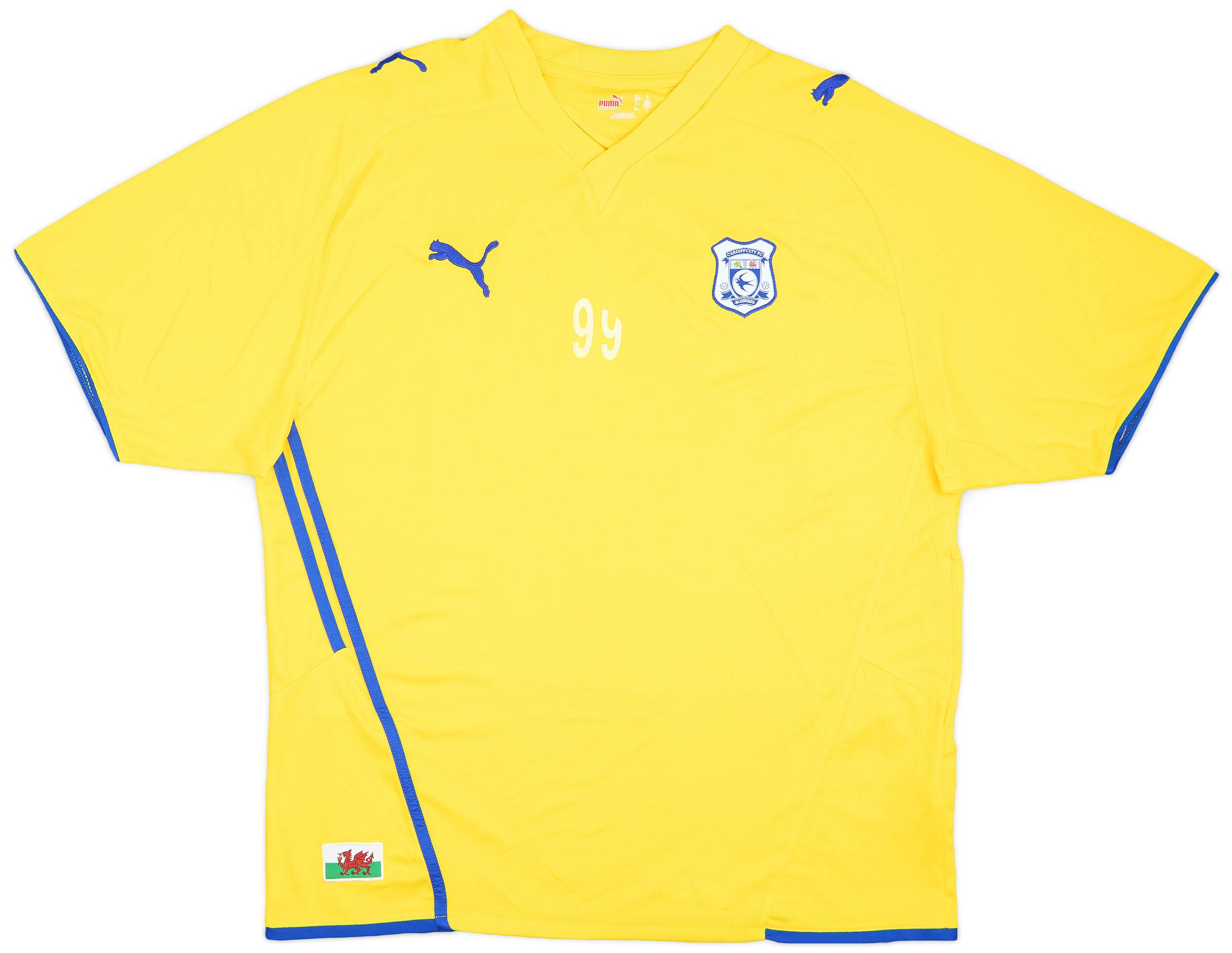 2009-10 Cardiff City Player Issue Puma Training Shirt #99 - 7/10 - (L)