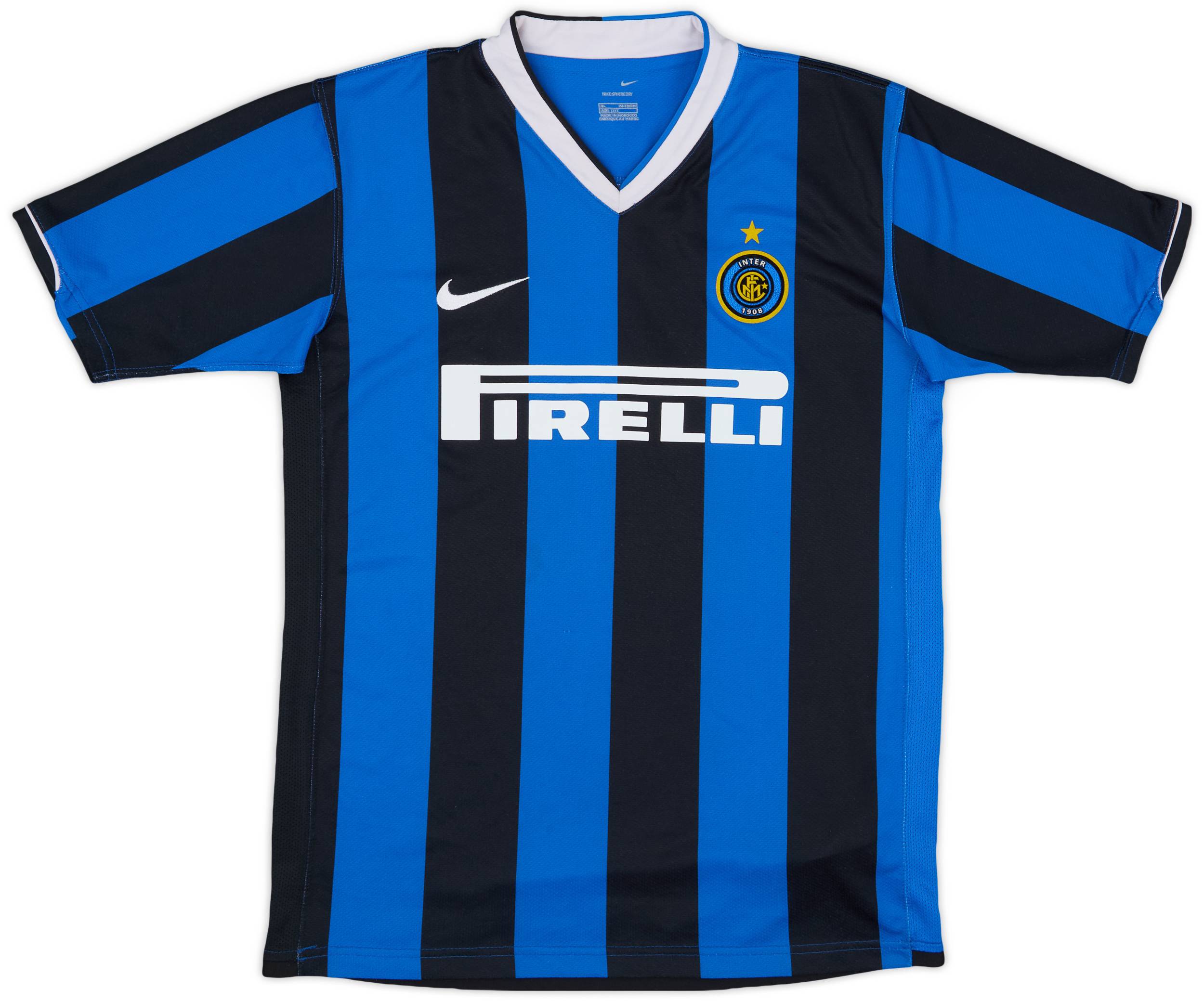 2006-07 Inter Milan Home Shirt - 7/10 - (XL.Boys)