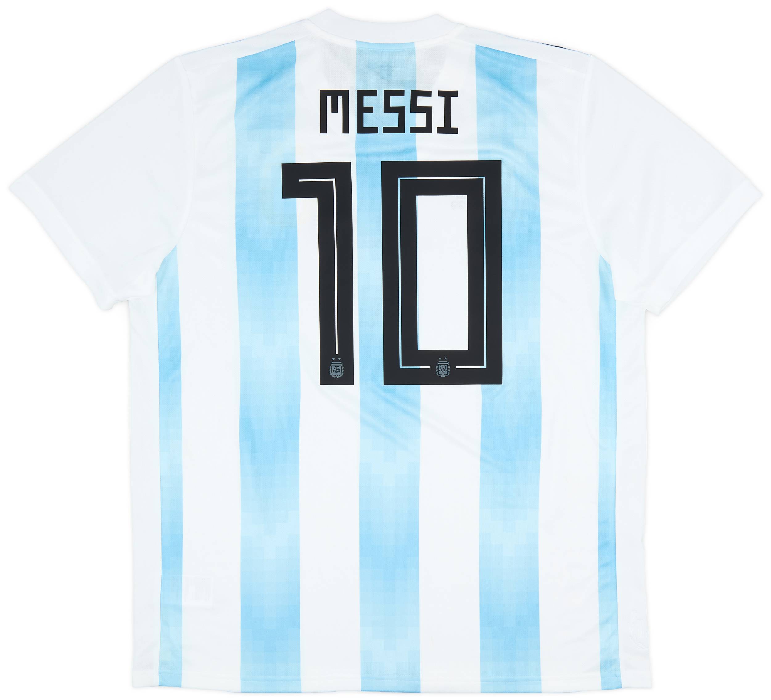 2018-19 Argentina Home Shirt Messi #10 (XL)