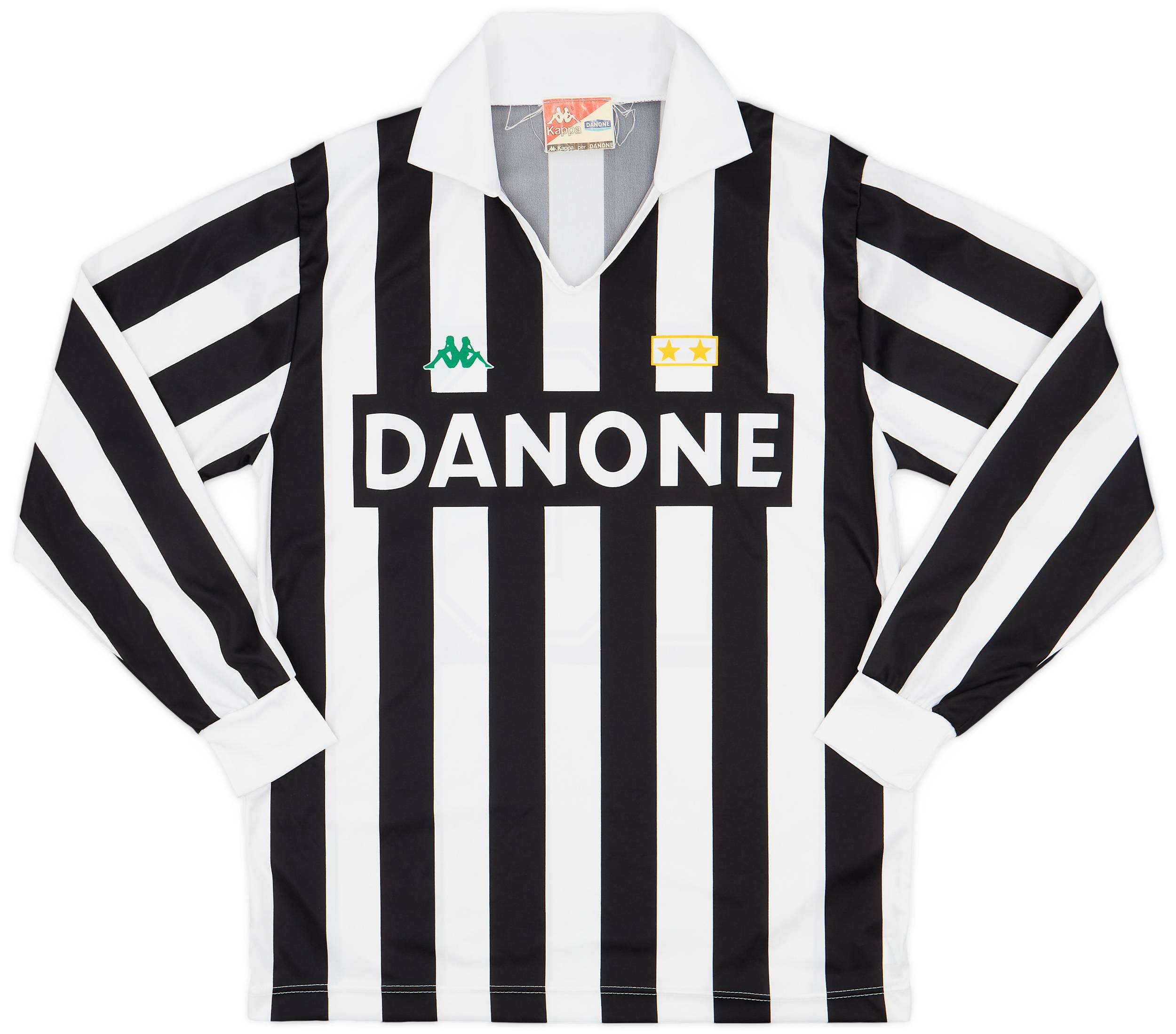1992-94 Juventus Basic Home L/S Shirt #10 - 8/10 - (L)