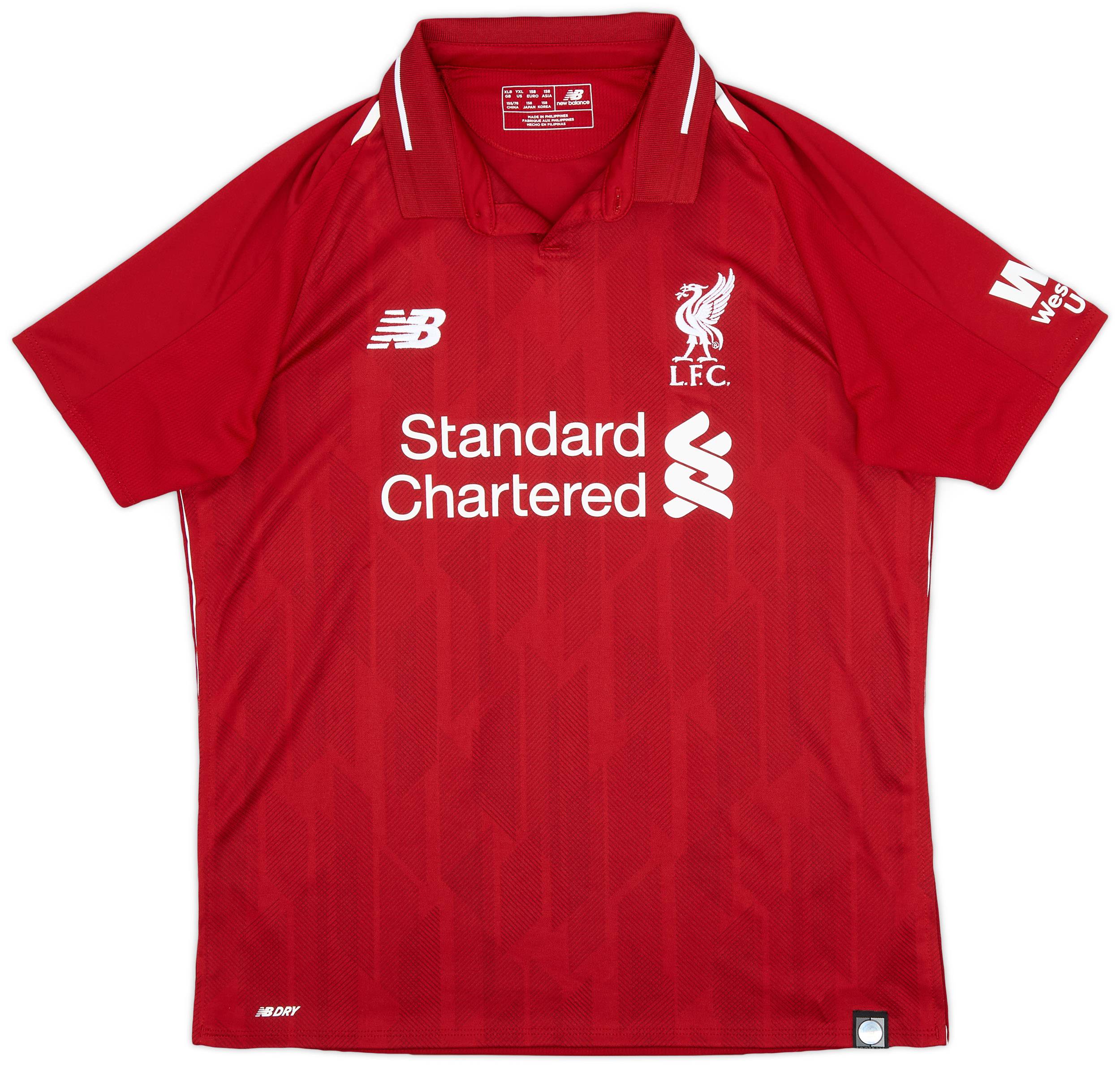 2018 19 Liverpool Home Shirt 8 10 XL.Boys