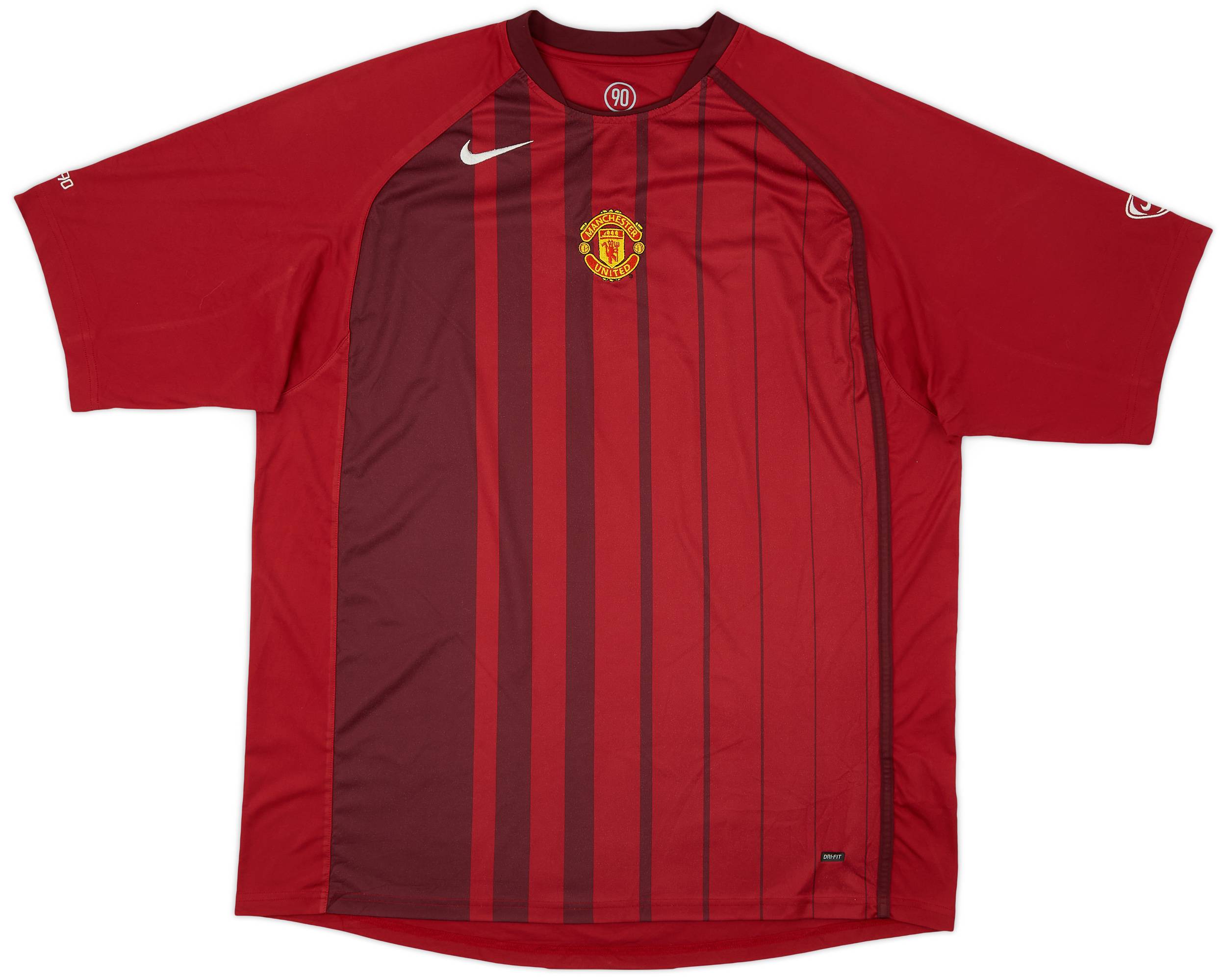 2004-05 Manchester United Nike Training Shirt - 8/10 - (XL)