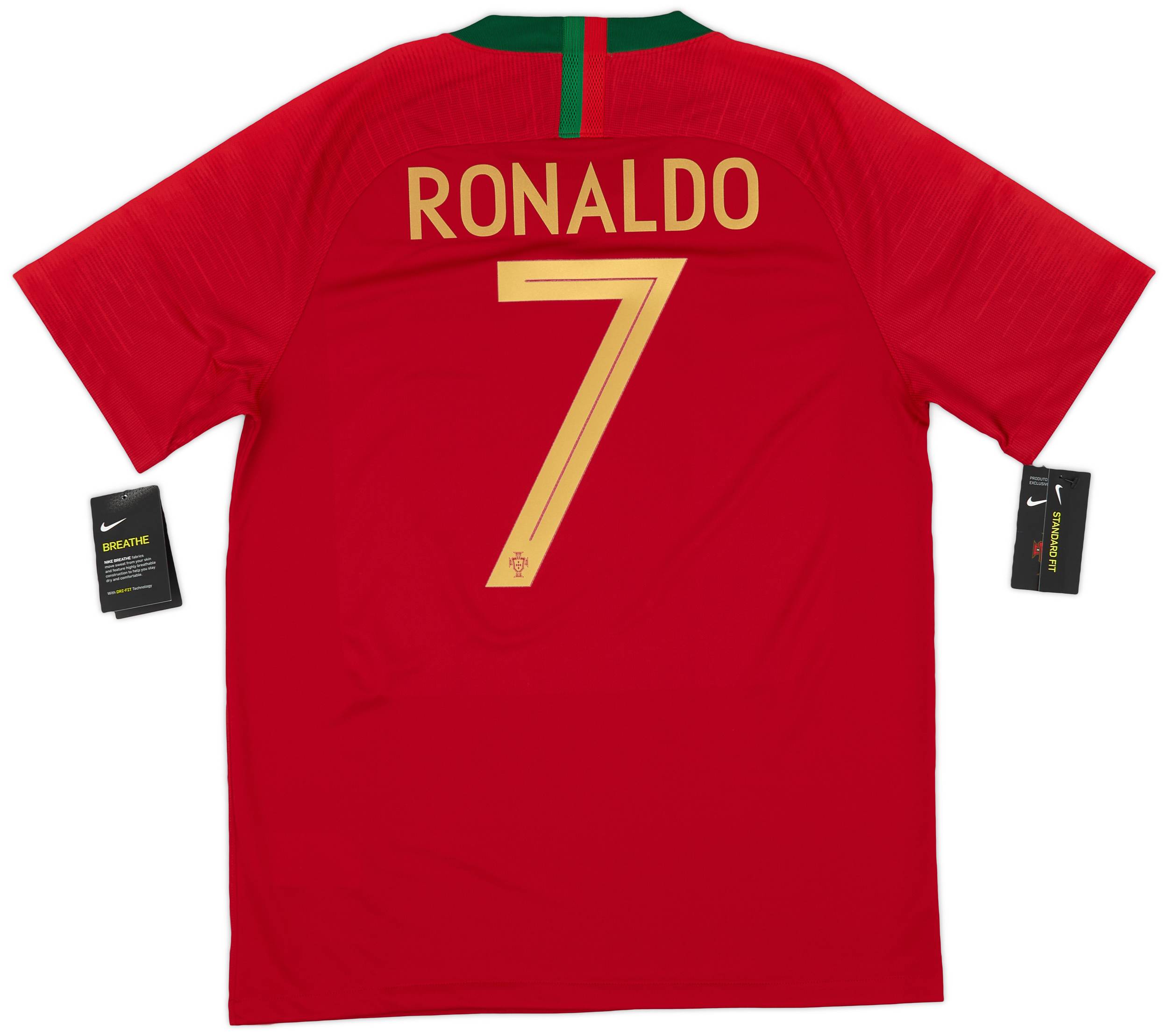 2018-19 Portugal Home Shirt Ronaldo #7 (L)