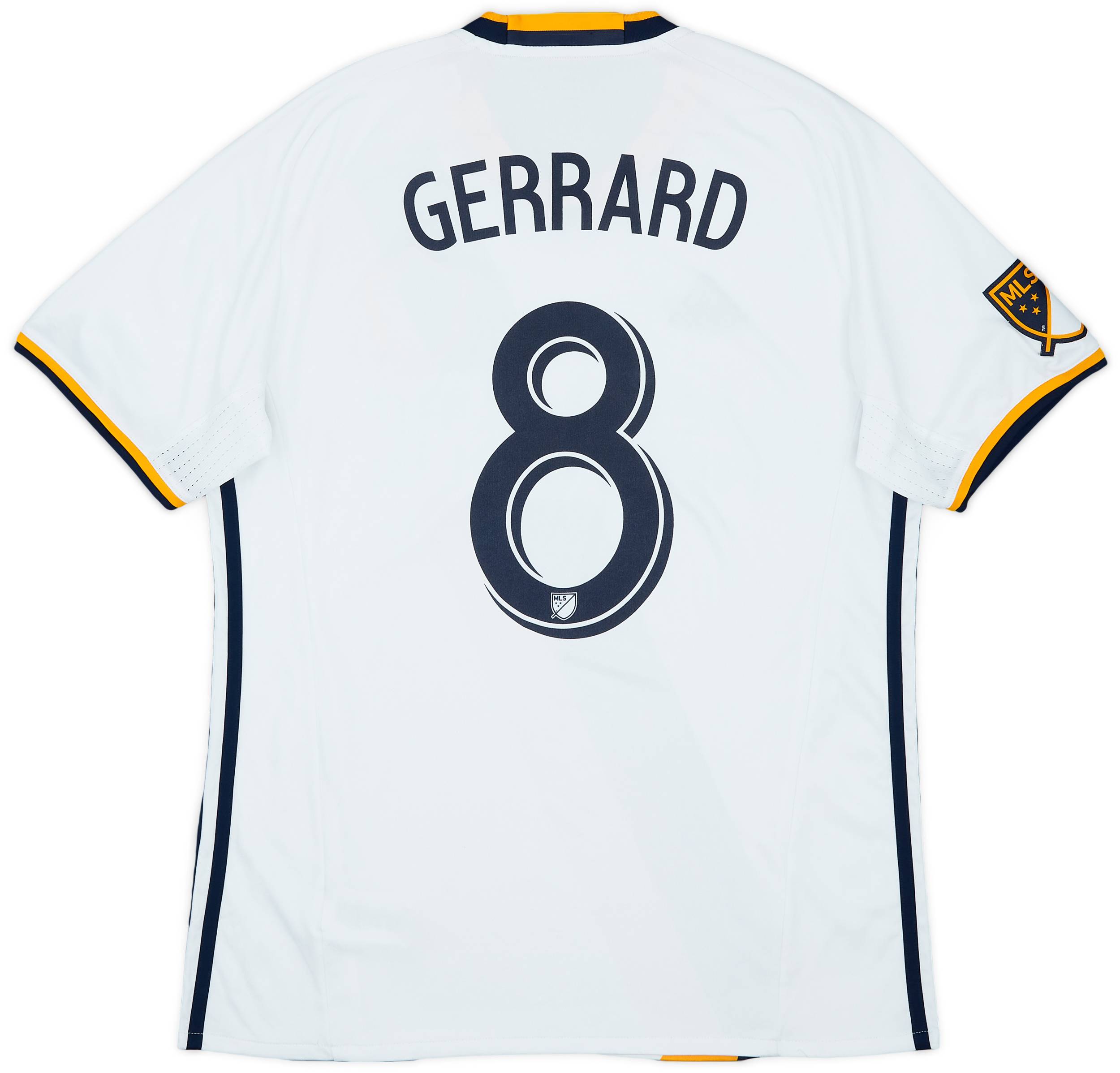 2016-17 LA Galaxy Home Shirt Gerrard #8 - 9/10 - (M)