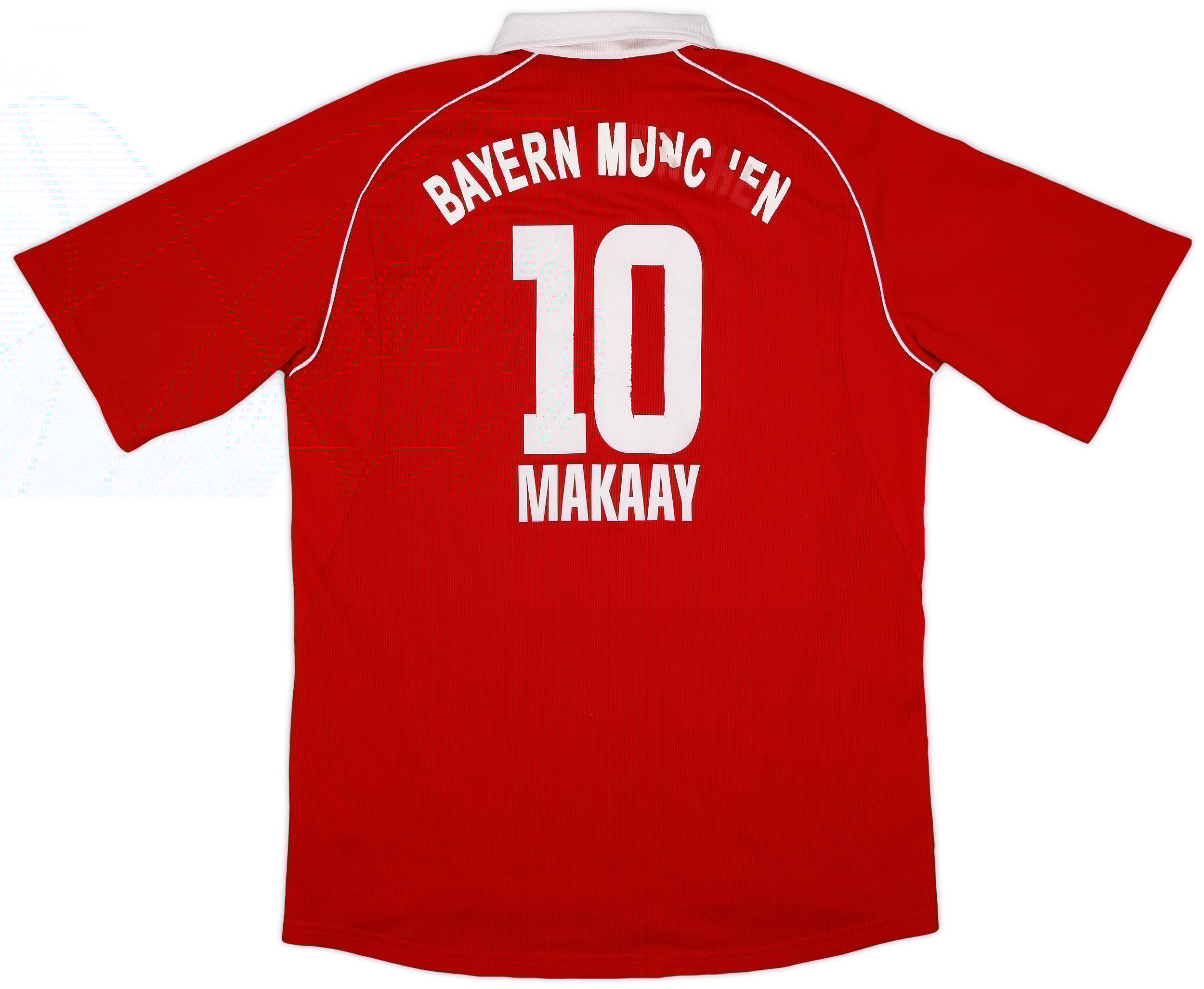 人気アイテム Home Munich Bayern 2005-06 Shirt (L) - 5/10 - #10 Makaay ウェア