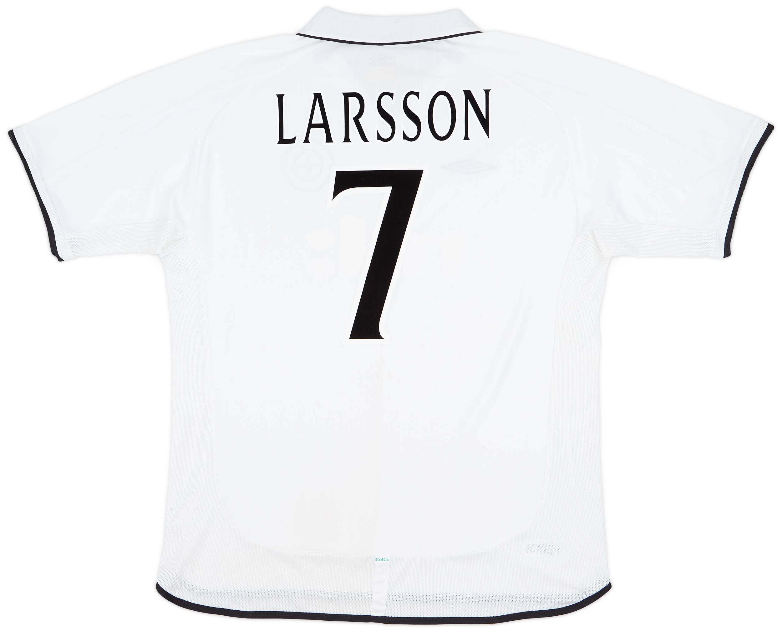 2001-02 Celtic Away Shirt Larsson #7 - 5/10 - (XXL)