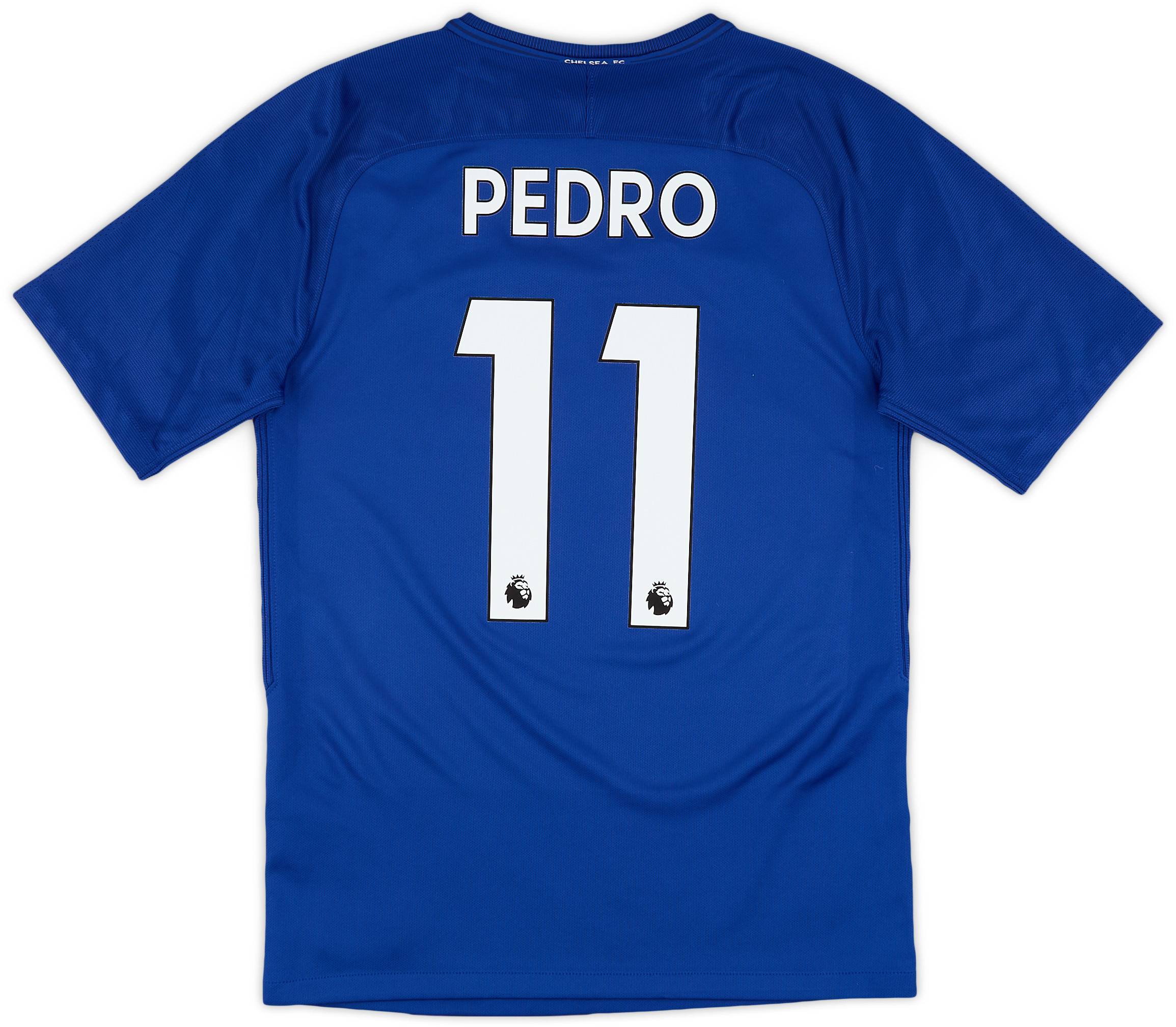2017-18 Chelsea Home Shirt Pedro #11 - 8/10 - (S)
