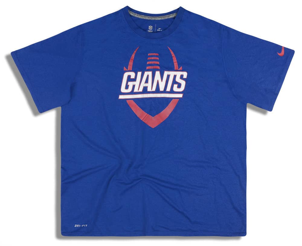 2010s New York Giants Nike Dri Fit Tee XL