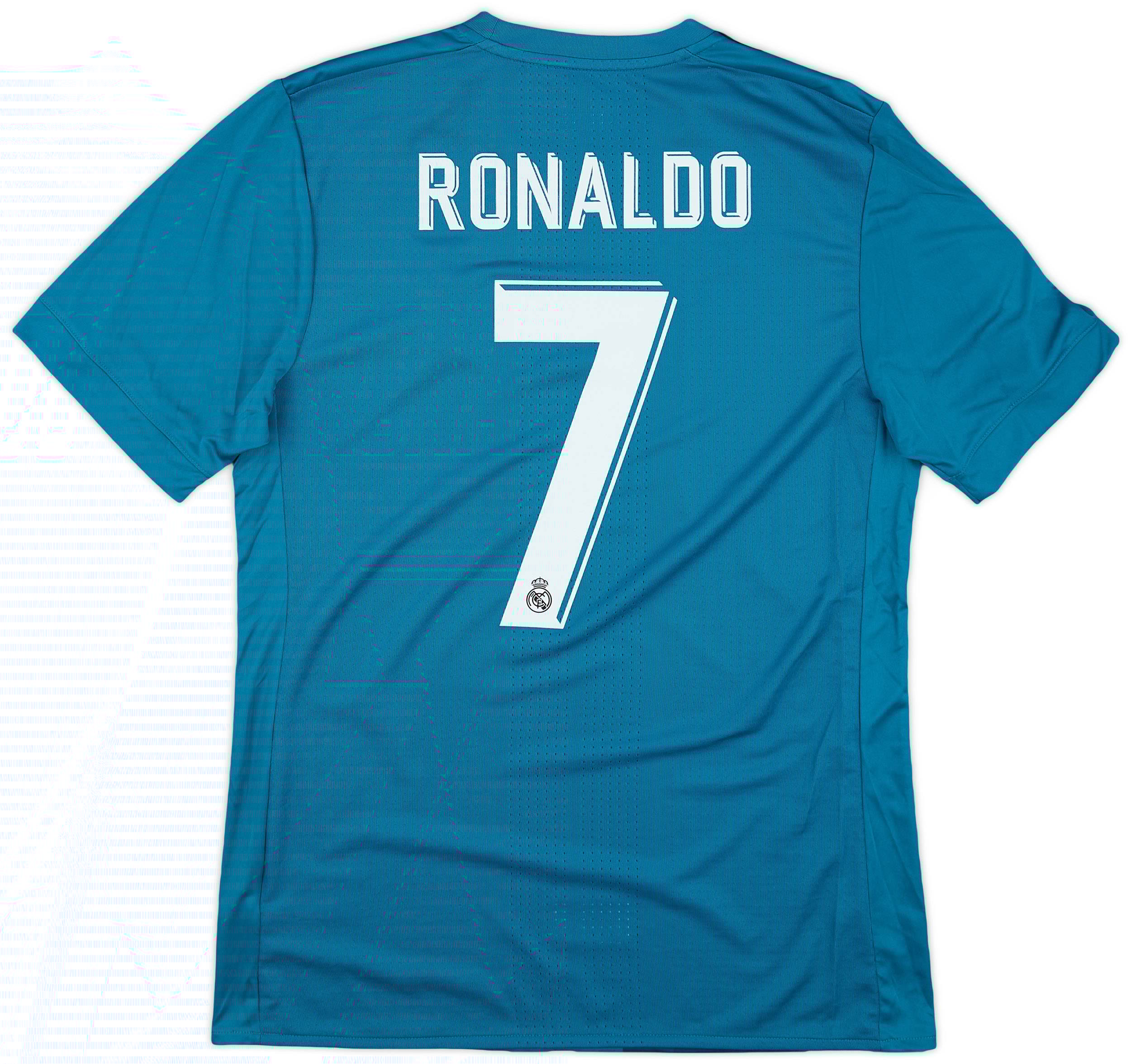 2017 18 Real Madrid Authentic Third Shirt Ronaldo 7 L