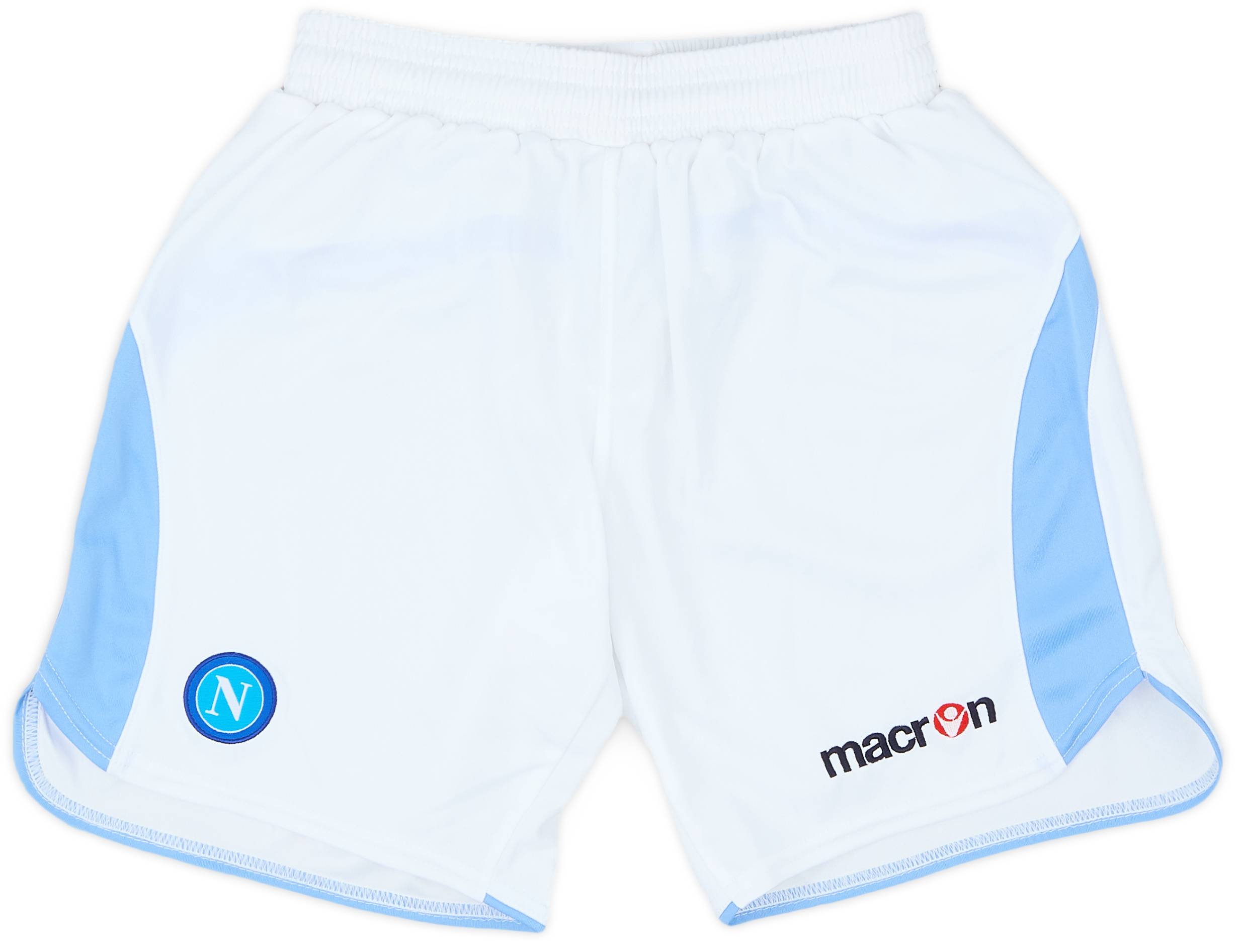 2009-10 Napoli Home Shorts - 9/10 - (XL.Boys)