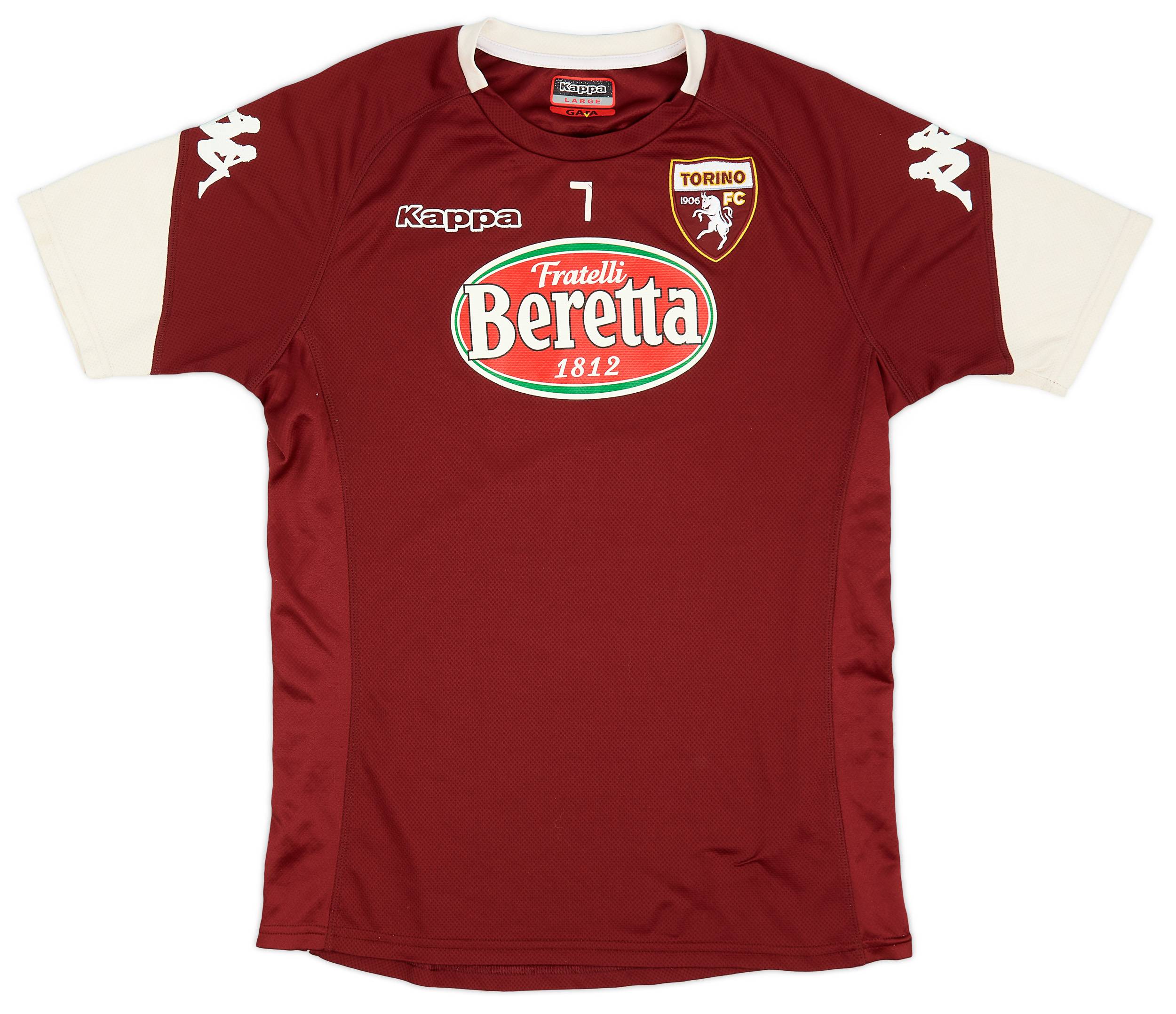 2011-12 Torino Player Issue Kappa Training Shirt #7 - 6/10 - (L)