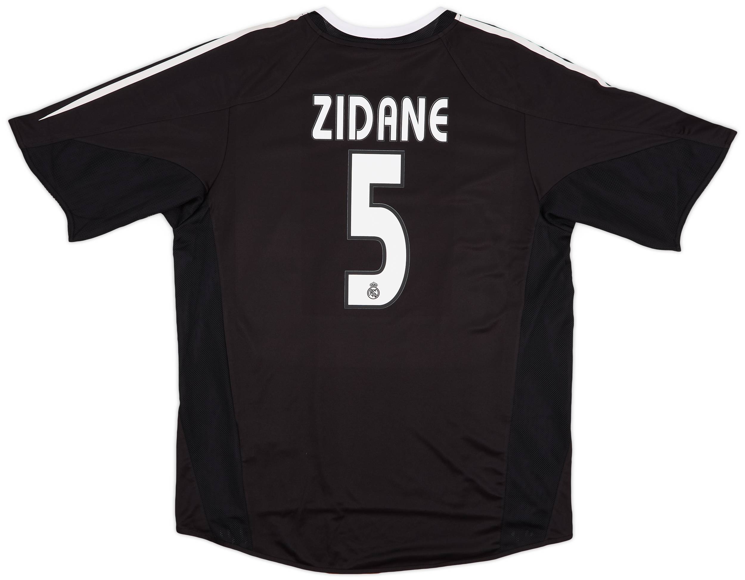 2004-05 Real Madrid Away Shirt Zidane #5 (L)