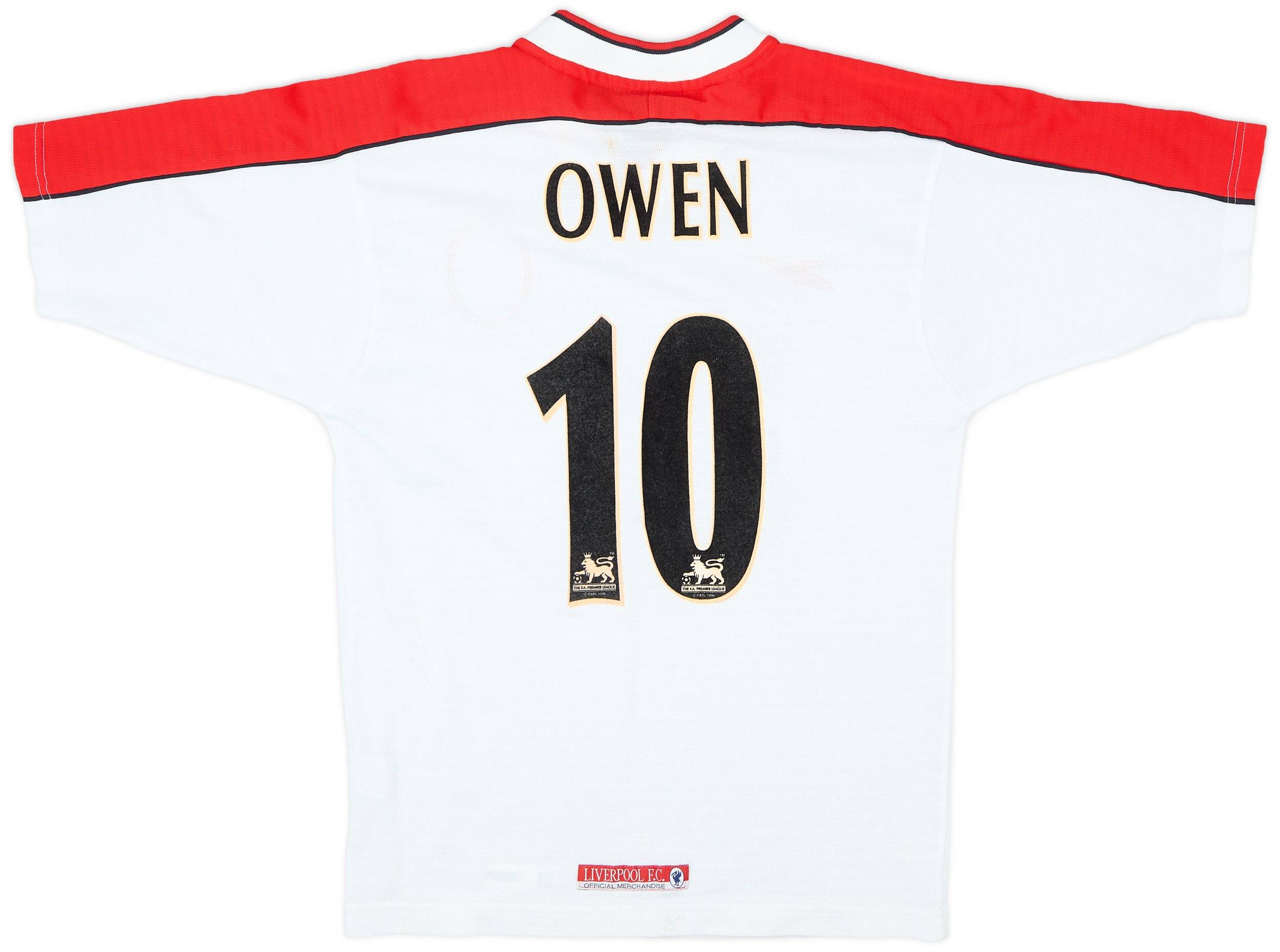 1998-99 Liverpool Away Shirt Owen #10 - 8/10 - (S)