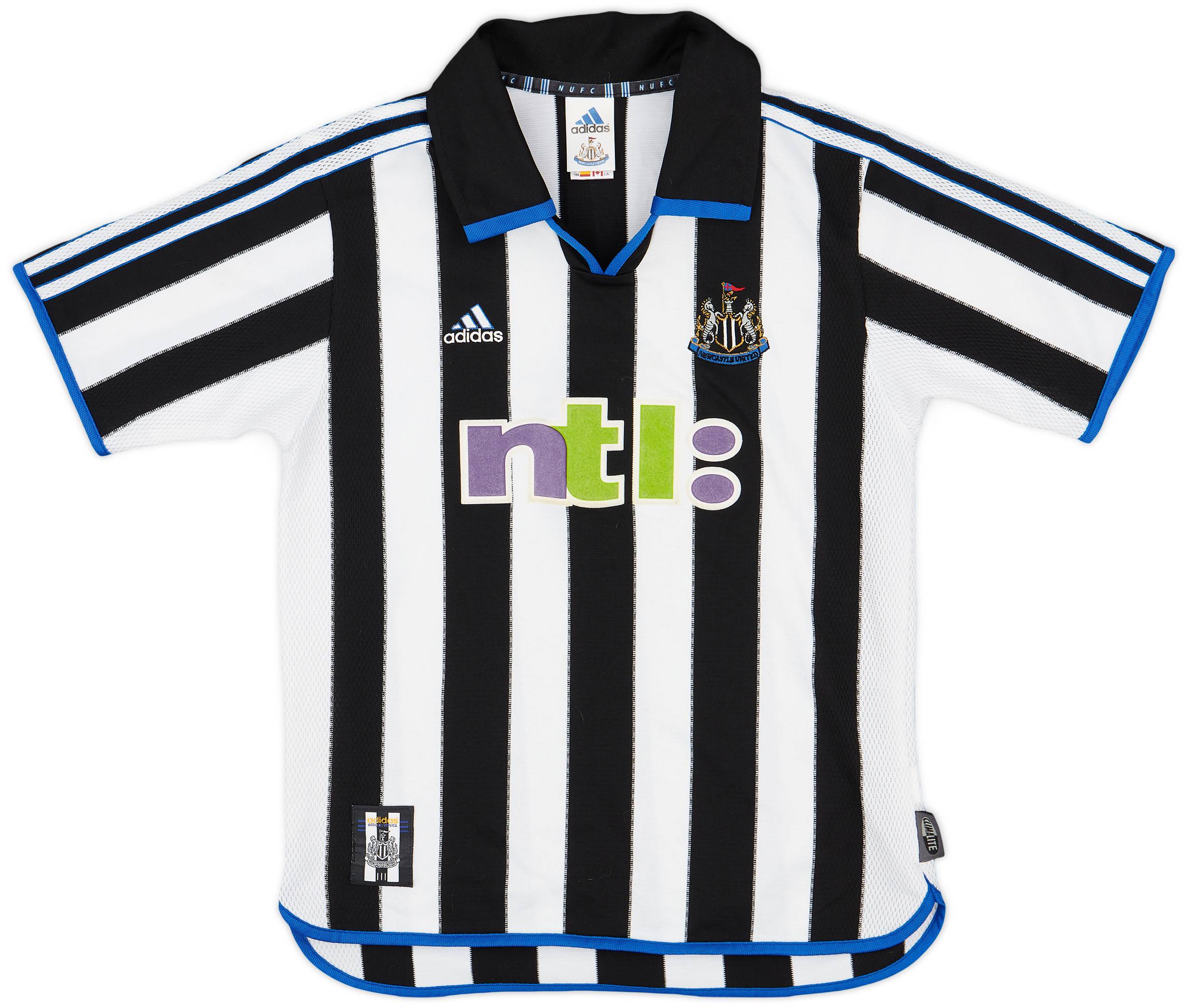2000-01 Newcastle Home Shirt - 7/10 - (Y)