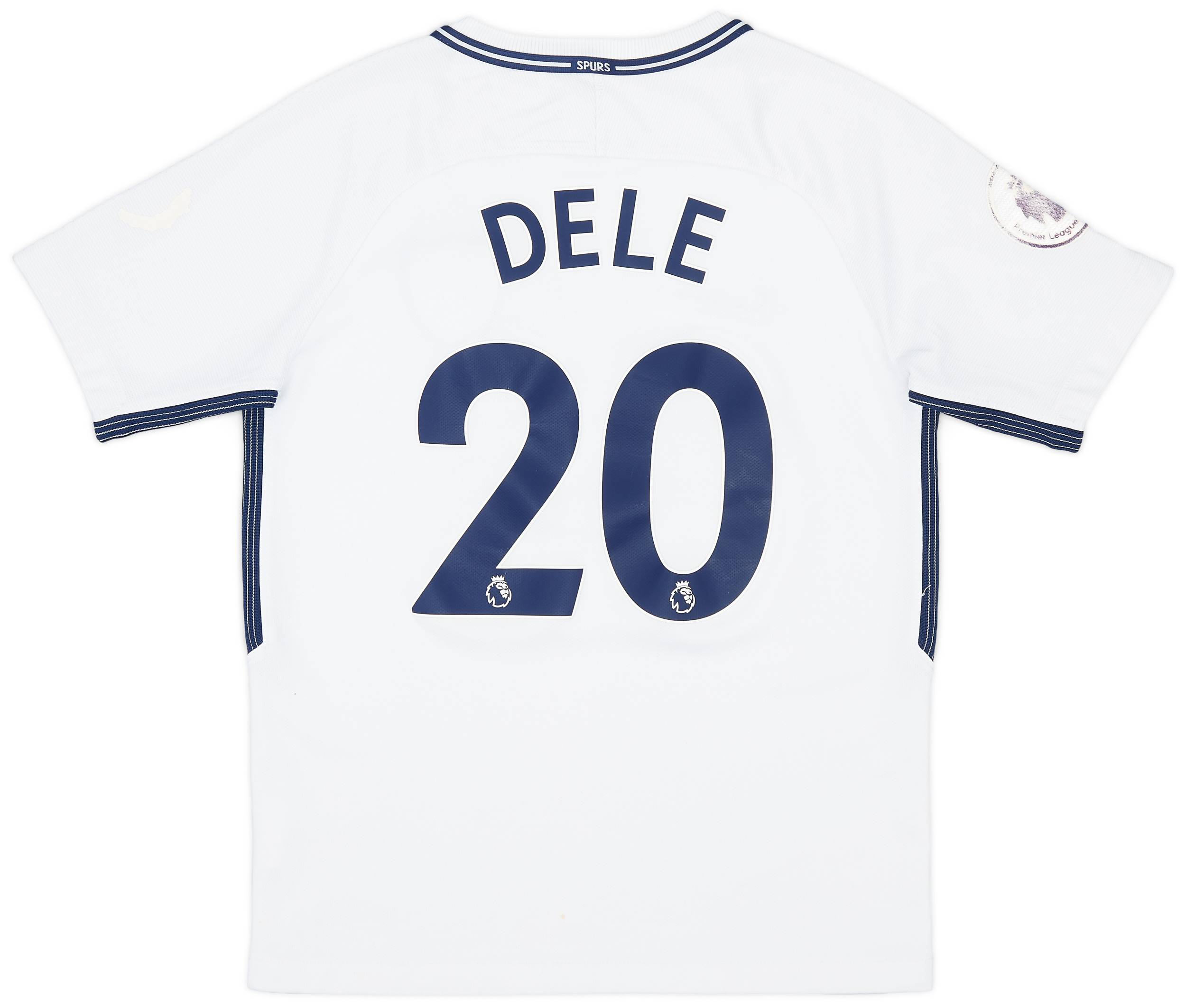 2017 18 Tottenham Home Shirt Dele 20 7 10 M.Boys